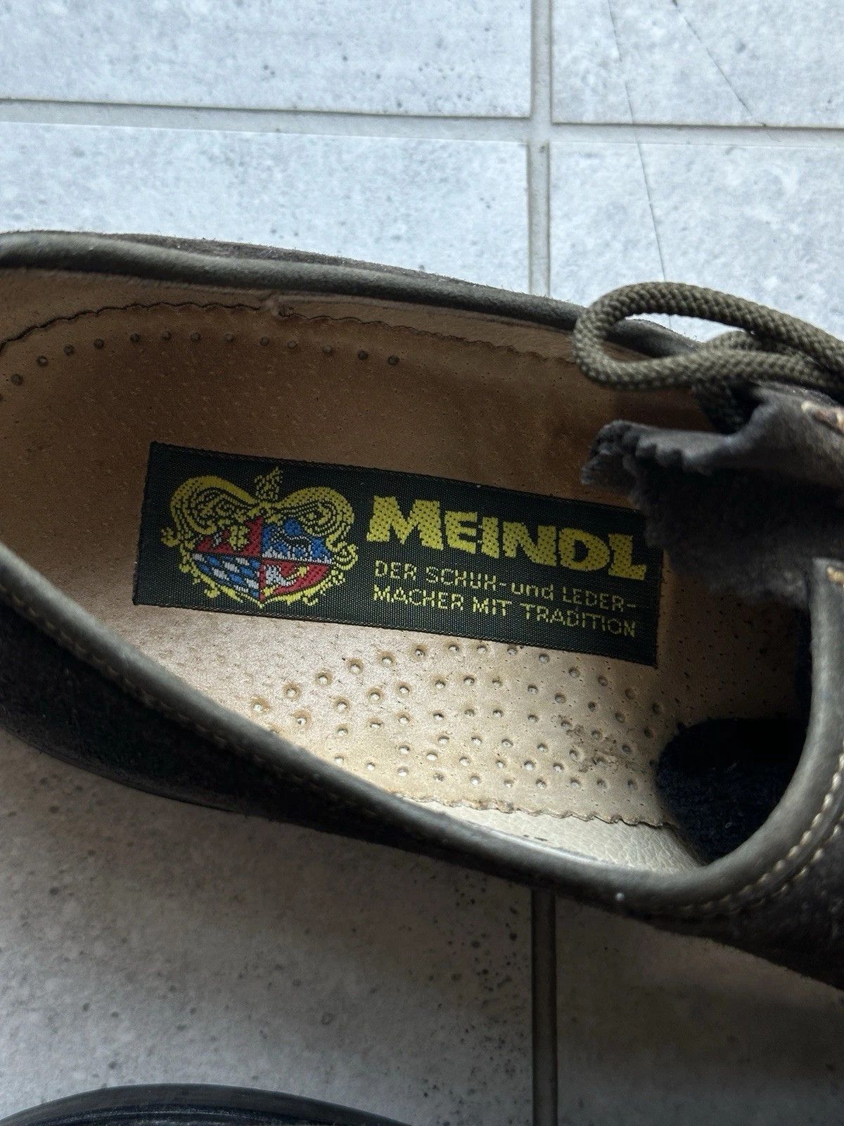 Vintage Meindl Traditonal Shoes Brown Suede Skywalk Bavarian Men's Size US 8.5 / EU 41-42 - 10 Thumbnail