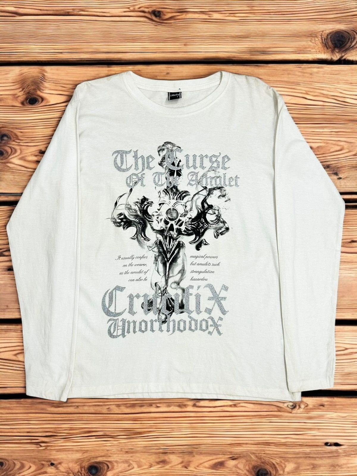 Affliction Zeck Japan AFFLICTION Style The Curse Of The Amalet Crufiti Size US M / EU 48-50 / 2 - 1 Thumbnail
