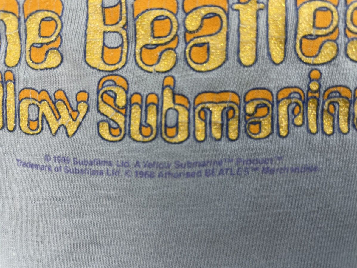 Band Tees Vintage 90s The Beatles Yellow Submarine band t shirt Size US L / EU 52-54 / 3 - 5 Thumbnail