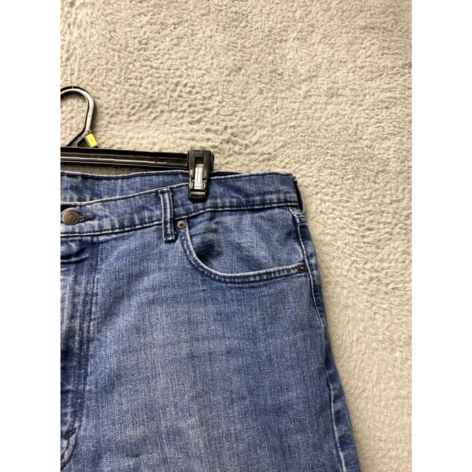 Denime VINTAGE Levi Strauss 550 Denim Jeans Men 42x30 Straight Big & Tall Blue Comfort Jeans Mens 42x30 Size US 42 / EU 58 - 2 Thumbnail