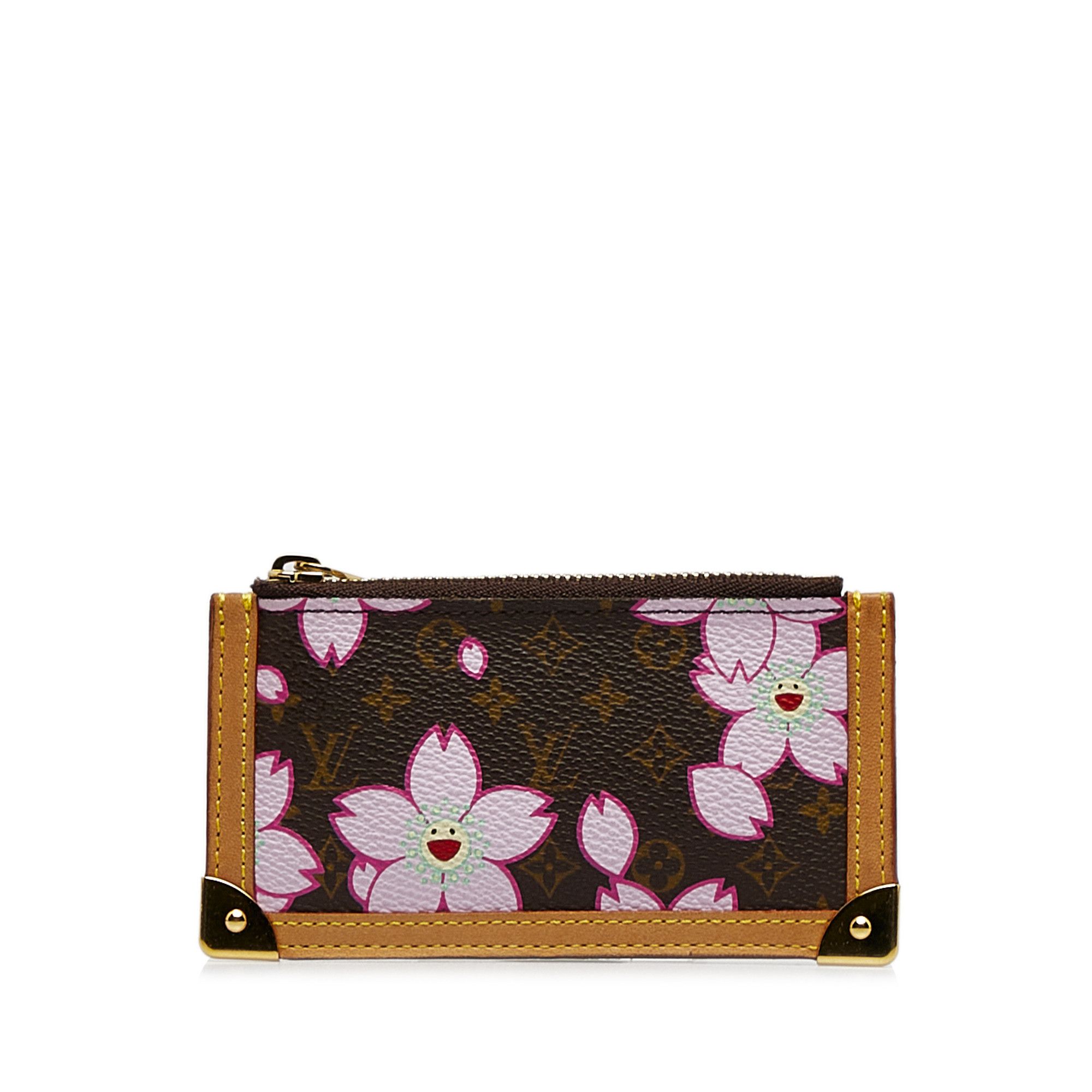 Louis Vuitton Vintage Cherry Blossom Pochette Monogram Canvas GHW