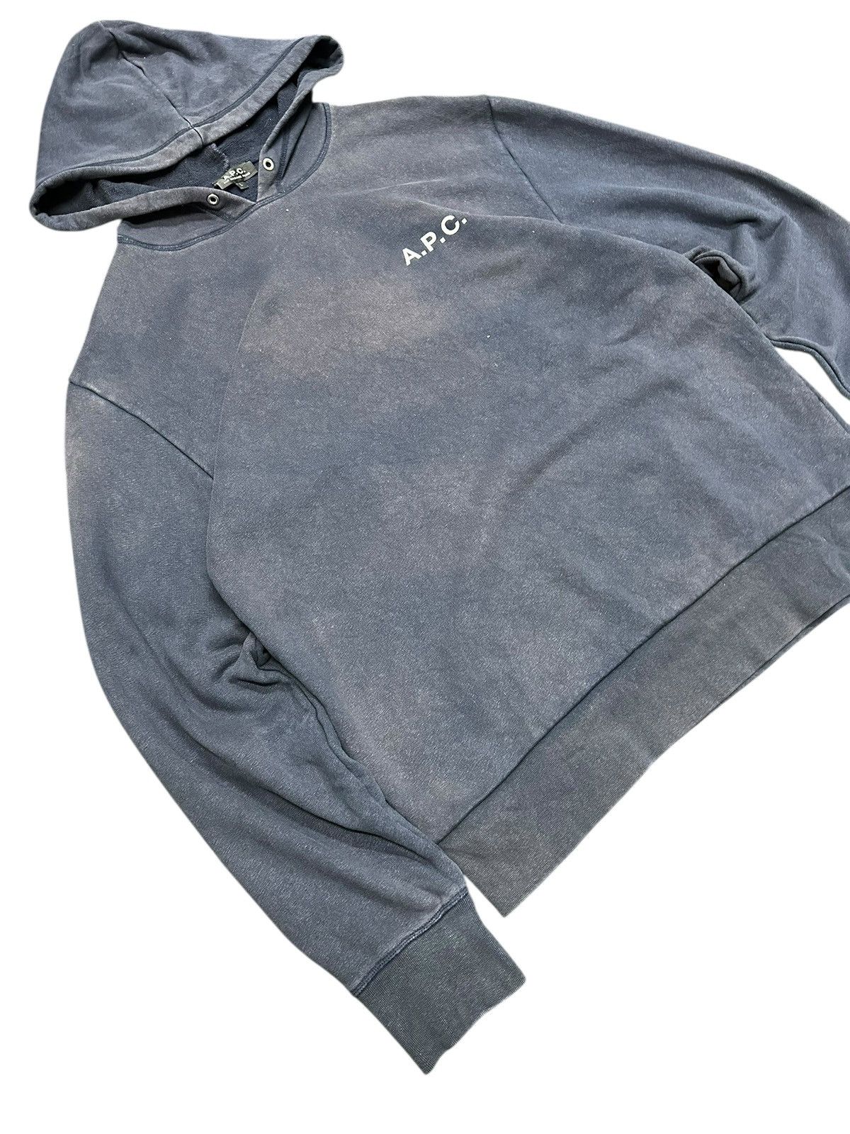A.P.C. A.P.C. Hoodie With Spell Out Size US L / EU 52-54 / 3 - 3 Thumbnail