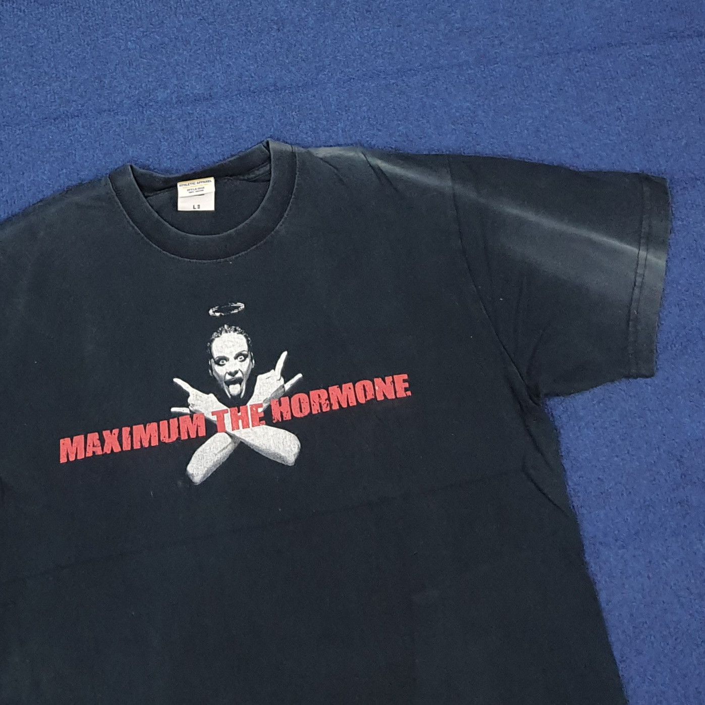 Japanese Brand Vintage Maximum the Hormone Tour Japan Band Tshirt C276N7 Size US L / EU 52-54 / 3 - 4 Thumbnail