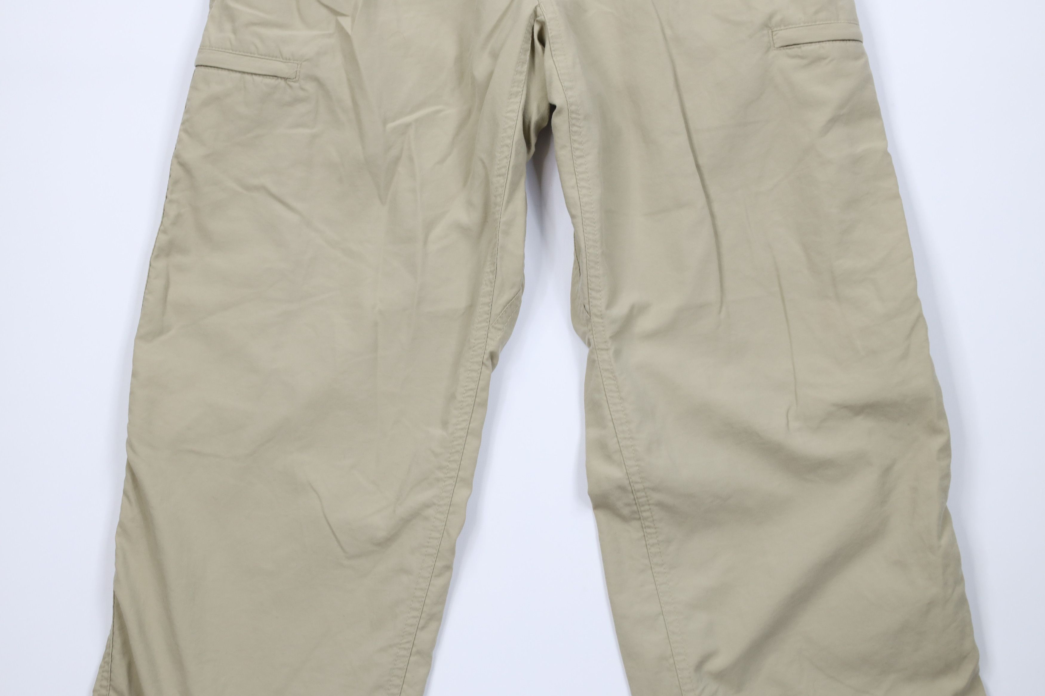 Patagonia Vintage 90s Patagonia Spell Out Belted Cargo Pants Beige Size US 30 / EU 46 - 3 Thumbnail