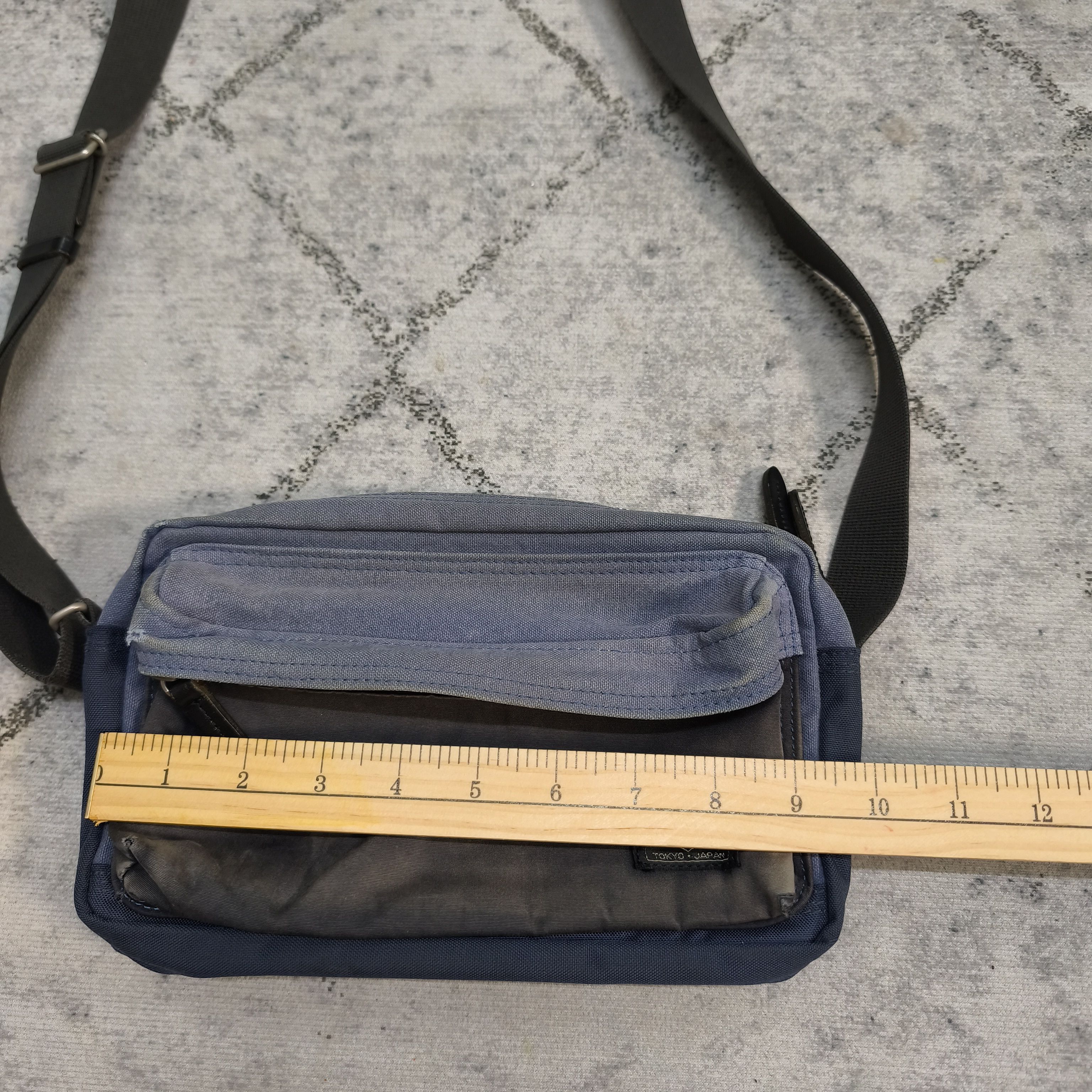Japanese Brand × Porter Sun faded and Distressed Porter Sling Bag Size ONE SIZE - 15 Thumbnail