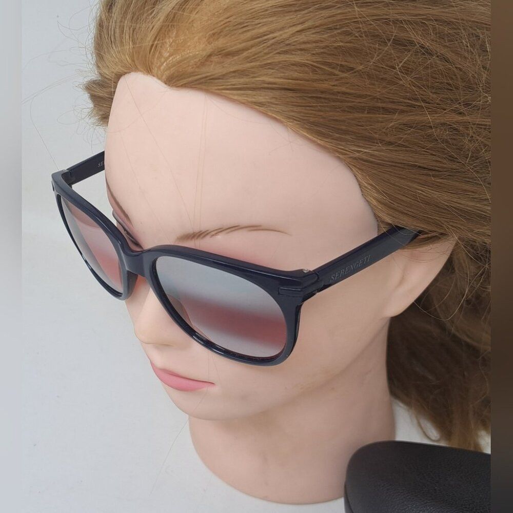 Serengeti Serengeti Sunglasses Vermillion Rose Double Gradient Mirror Size ONE SIZE - 8 Thumbnail