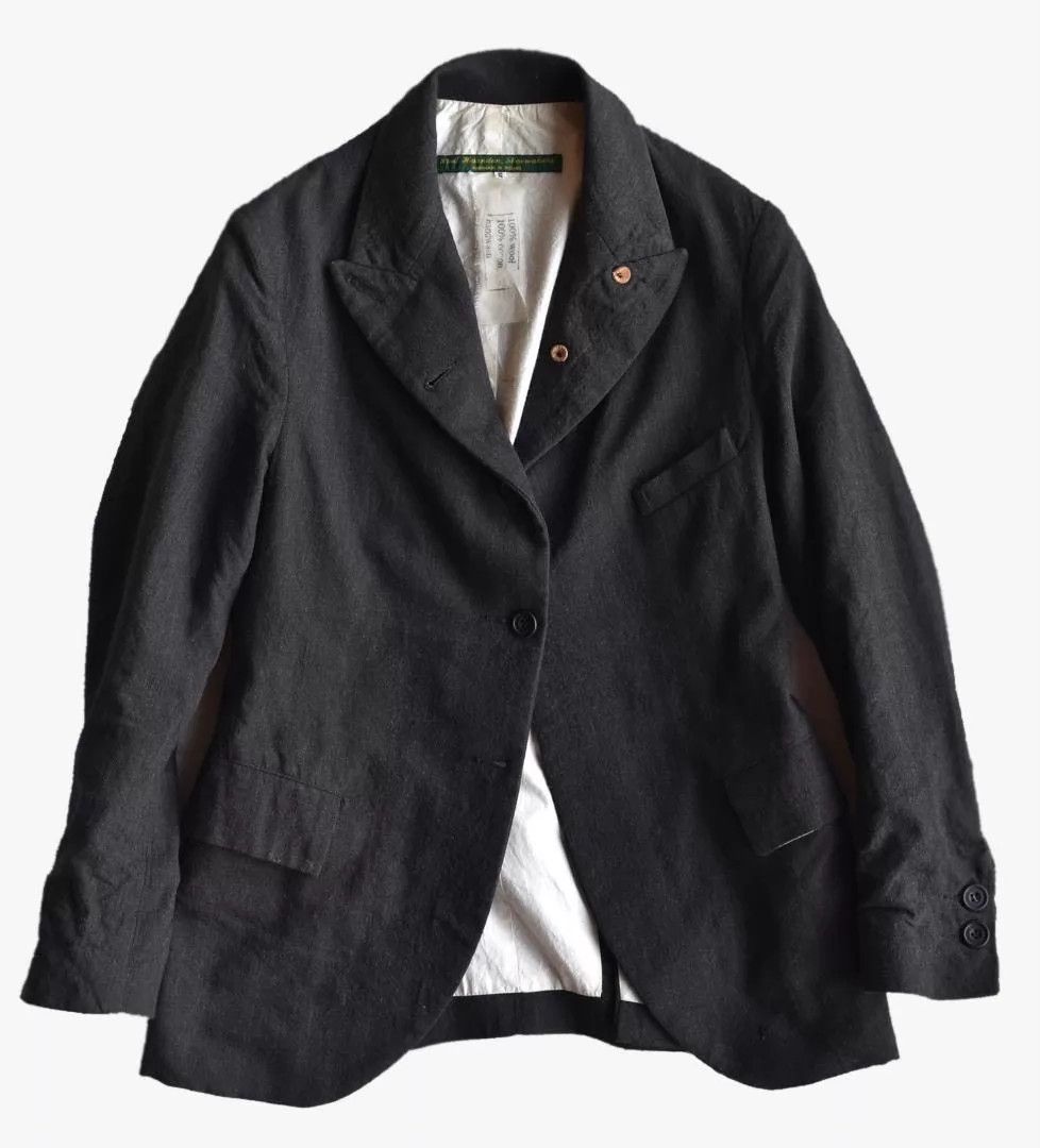 Paul Harnden Shoemakers Paul Harnden Light Gray Wool Blazer S Size S / US 4 / IT 40 - 4 Thumbnail