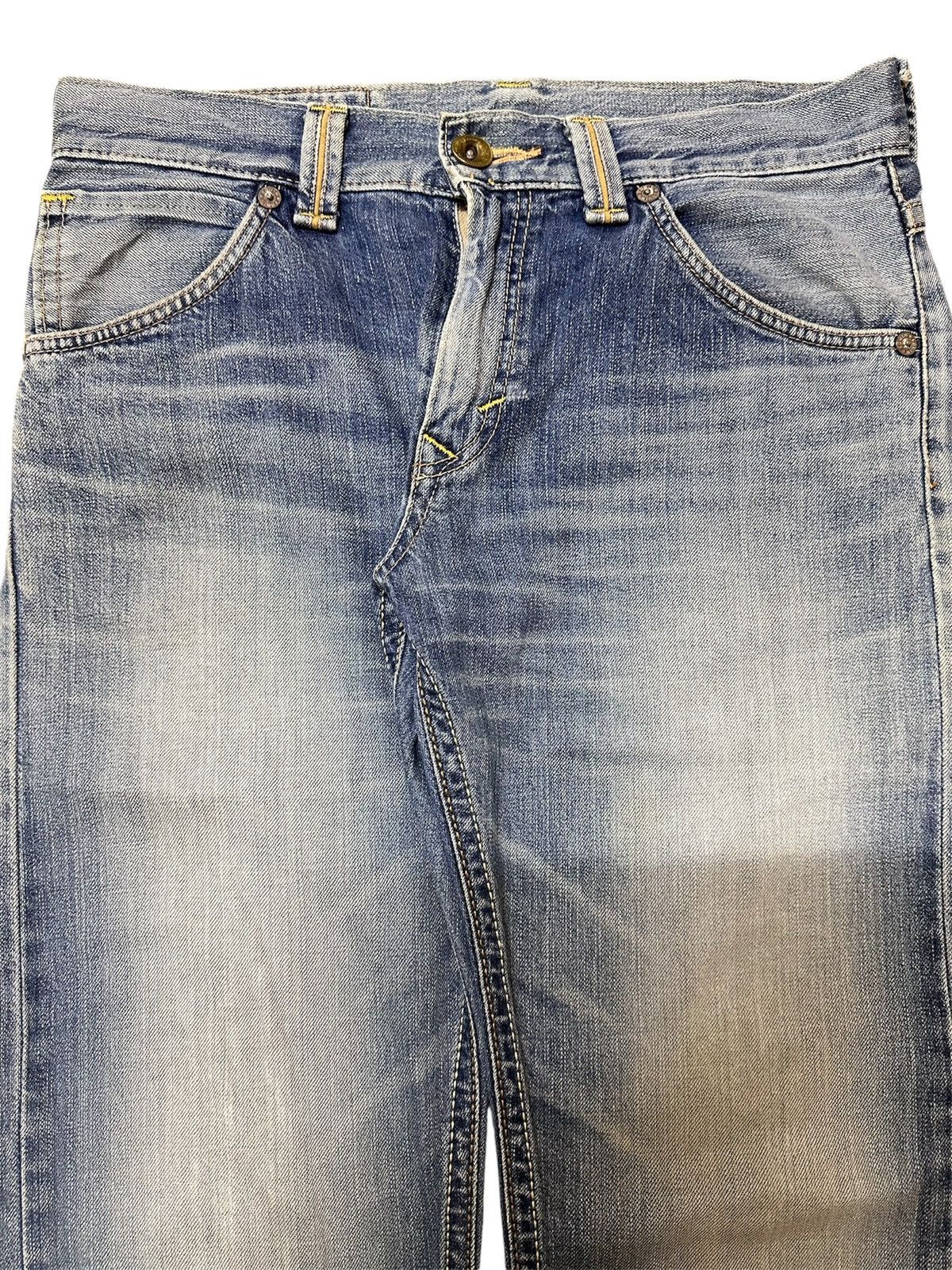 Edwin Edwin XV Leather Trimmed Whiskers Jeans Japan Made Size US 32 / EU 48 - 11 Thumbnail