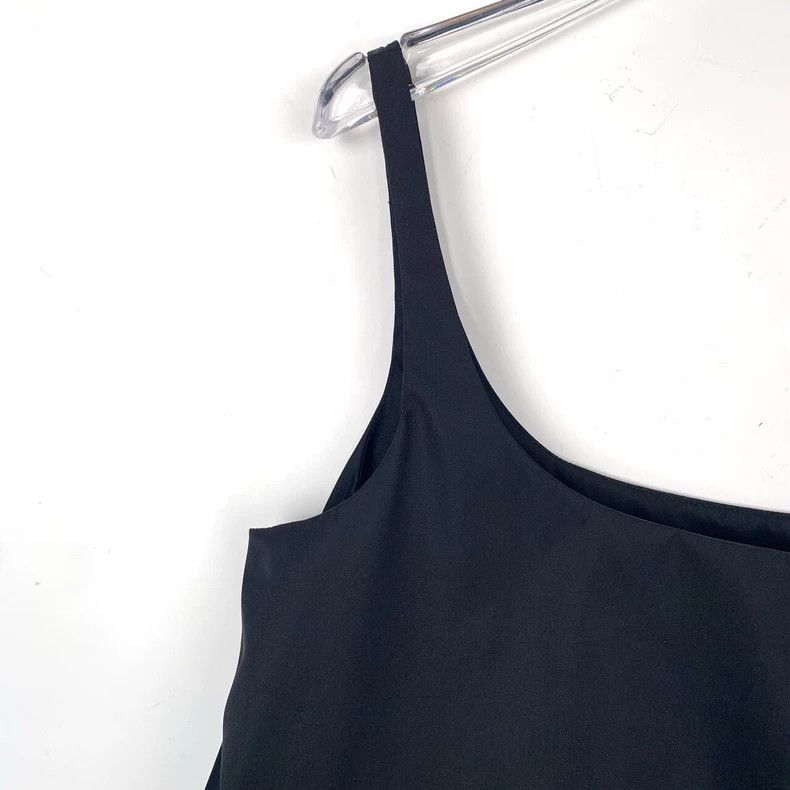 Prada Prada Logo triangle bag black suspender dress 2501-Nextarro Size XS / US 0-2 / IT 36-38 - 3 Thumbnail