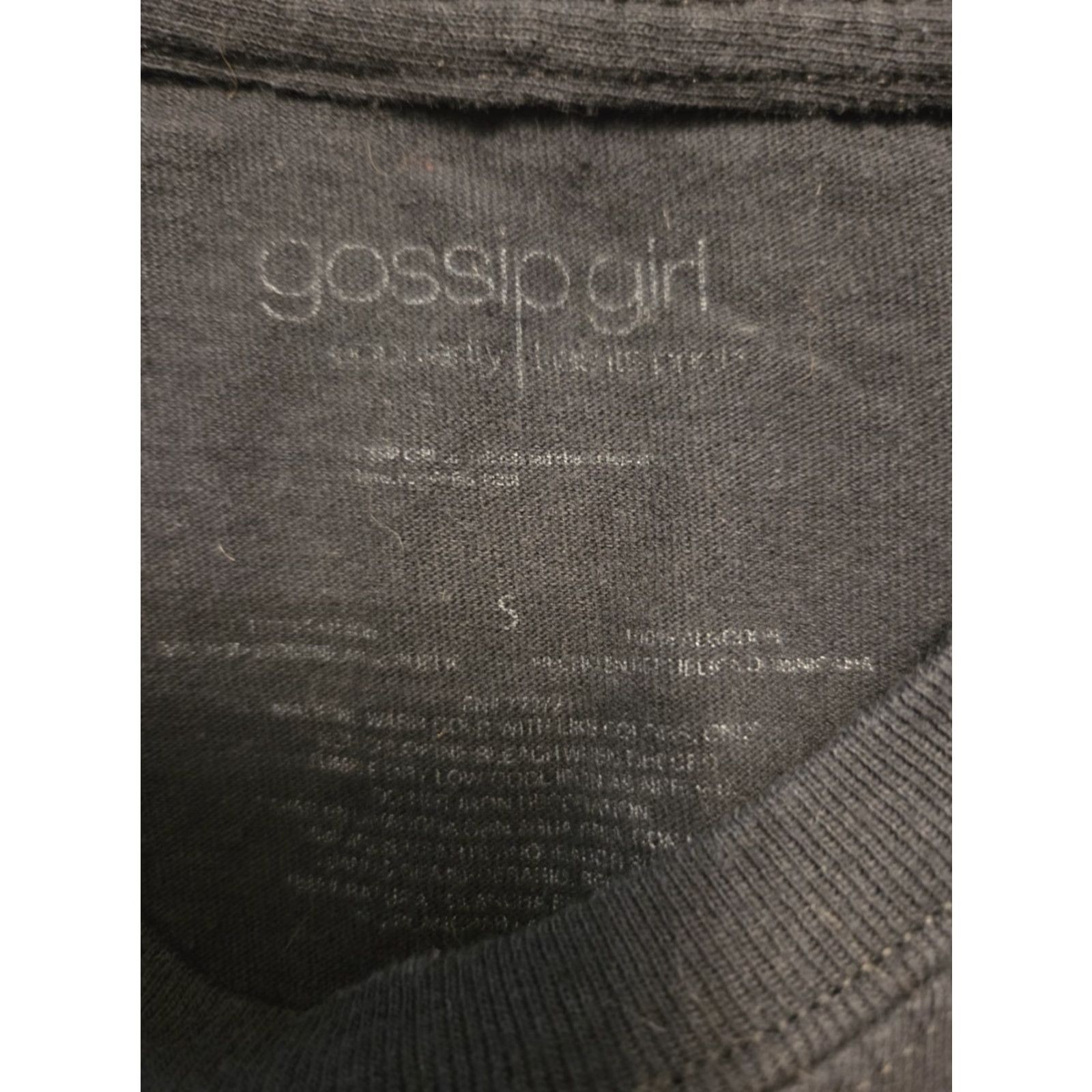 Blair Gossip Girl Blair Waldorf Black Short Sleeve T-Shirt Size Small Size US S / EU 44-46 / 1 - 2 Thumbnail
