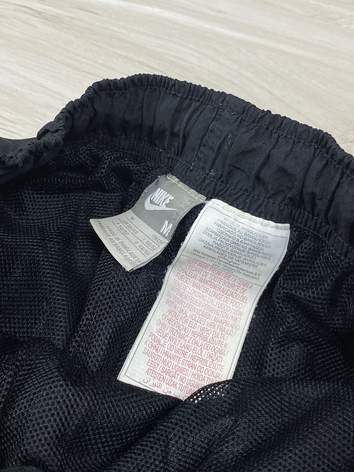 Nike × Vintage Nike Air swoosh Nylon Track Pants Drill Vintage Size US 32 / EU 48 - 6 Thumbnail