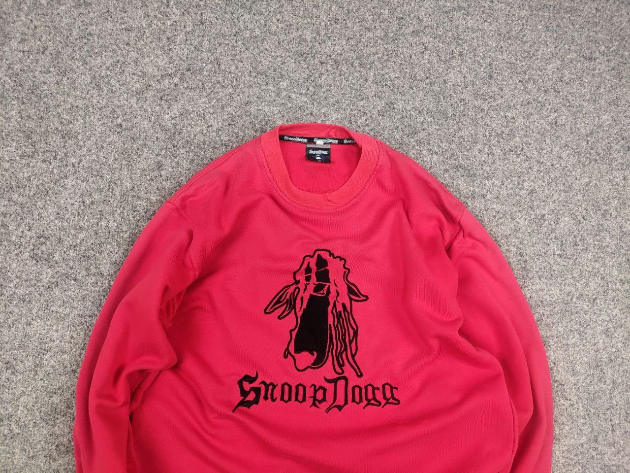 Snoop Dogg Vintage Snoop Dogg Rap Baggy Red Embroidered Logo Sweatshirt Size US M / EU 48-50 / 2 - 4 Thumbnail