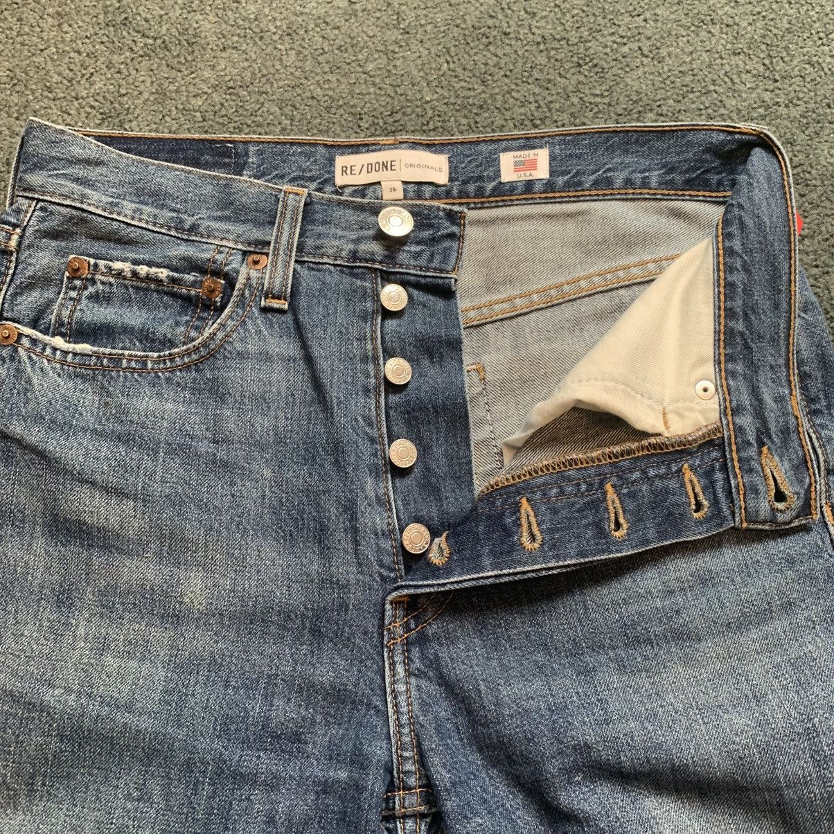 RE/DONE RE / DONE ORIGINALS WOMENS JEAN Size 26" / US 2 / IT 38 - 4 Thumbnail