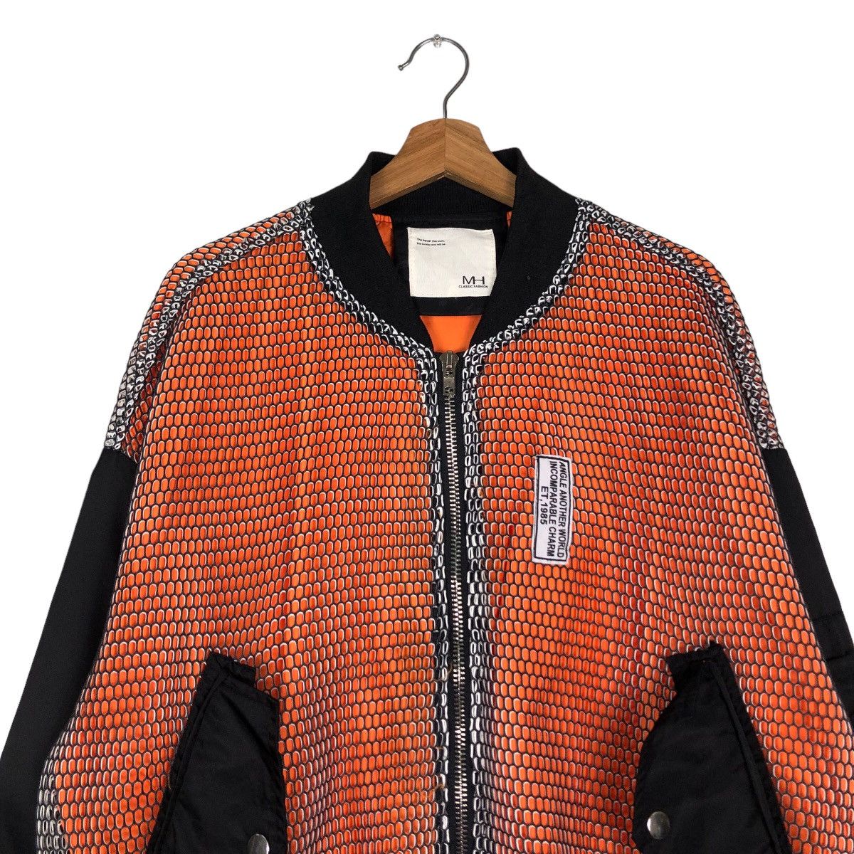 Hysteric Glamour 🔥Vintage Bomber Jacket Rare Net Punk Style MH Japan Size US L / EU 52-54 / 3 - 3 Thumbnail