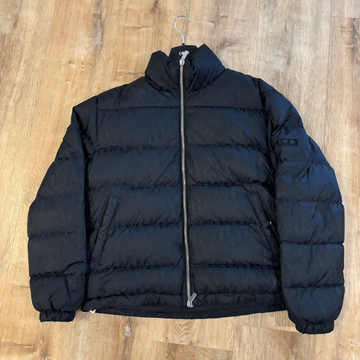 Dior Dior Oblique Black Puffer Jacket Size US XL / EU 56 / 4 - 1 Thumbnail