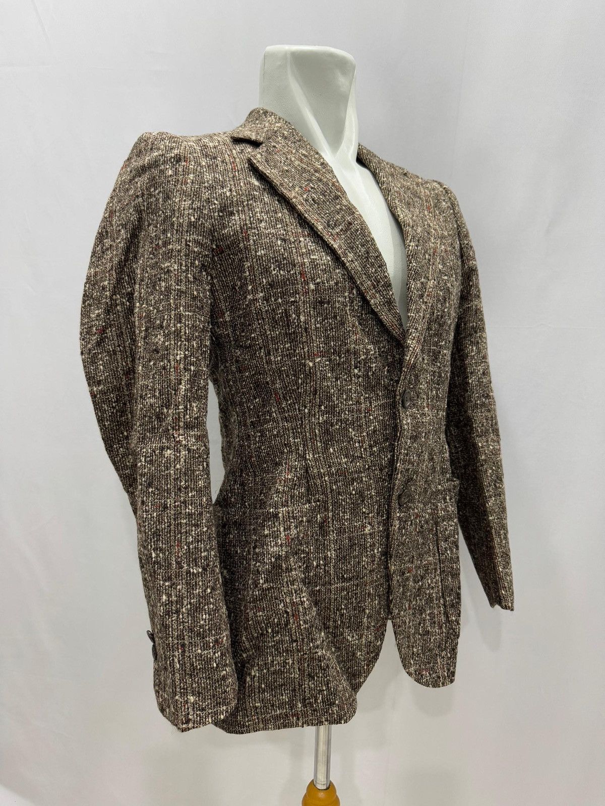 Vintage True Vintage Montrio Speckled Wool Tweed Blazer Size US M / EU 48-50 / 2 - 5 Thumbnail