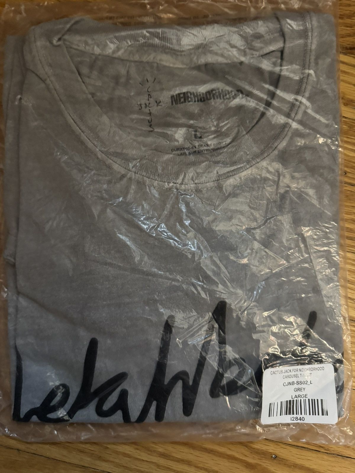 Neighborhood × Travis Scott Travis Scott Cactus Jack x Neighborhood Tokyo Tee Size US L / EU 52-54 / 3 - 7 Thumbnail