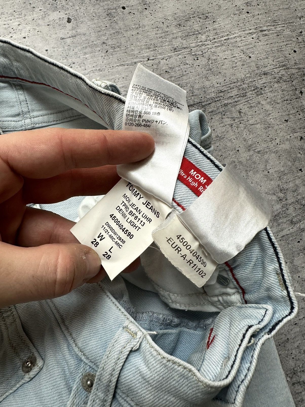 Tommy Hilfiger Tommy Jeans Hilfiger Logo Jeans Women’s Streetwear Casual Size 26" / US 2 / IT 38 - 7 Thumbnail