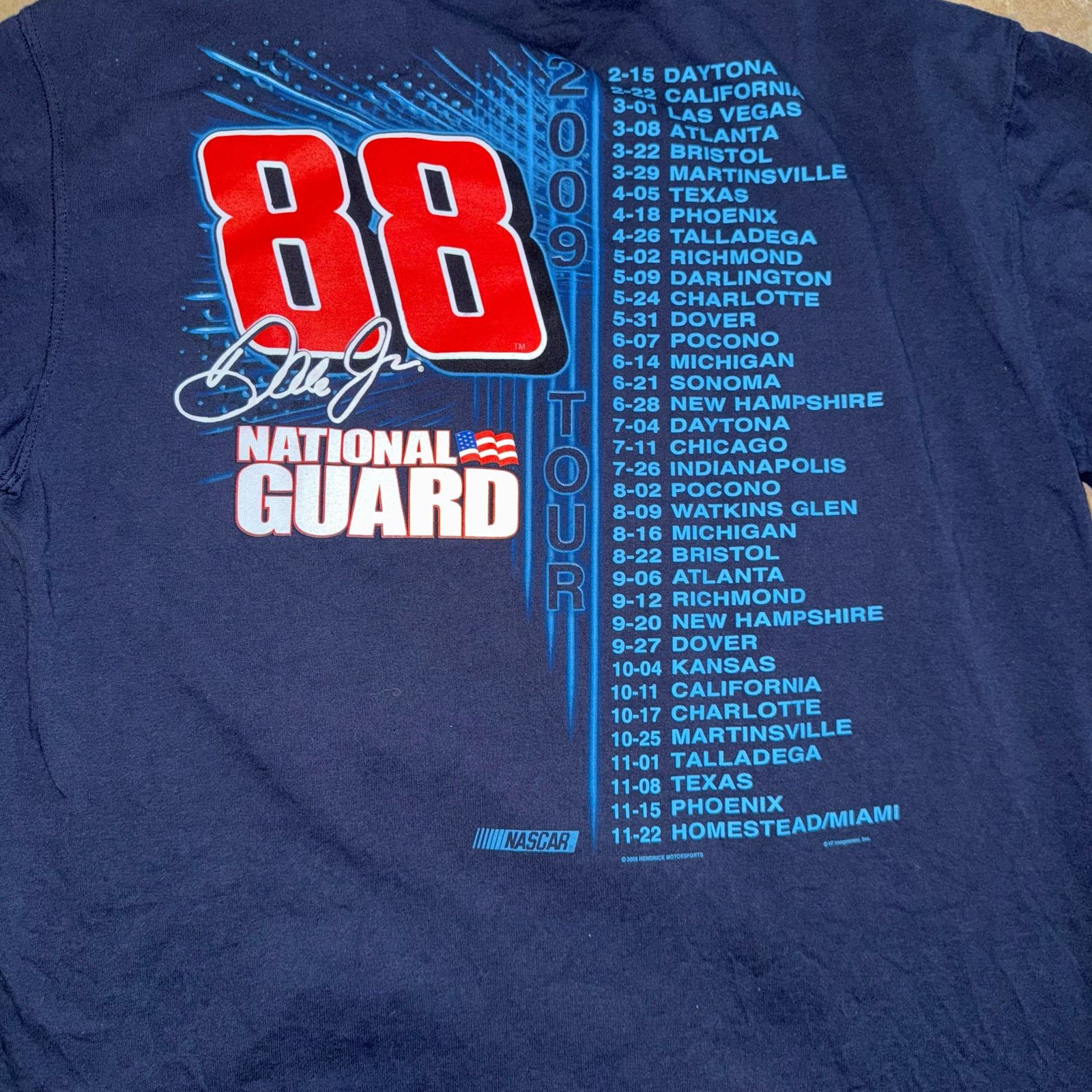 NASCAR Nascar Fuel Your Passion Dale Jr 88 2009 Tour Racing Large Size US L / EU 52-54 / 3 - 3 Thumbnail