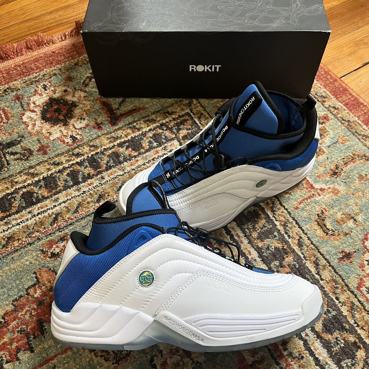 DC Shoe x Rokit Williams OG White/Blue Size 11 Sneakers