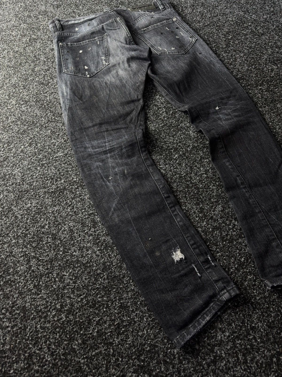 Dsquared2 RARE pants Dsquared2 distressed Denim Y2k style💥🔥 Size US 31 - 14 Thumbnail