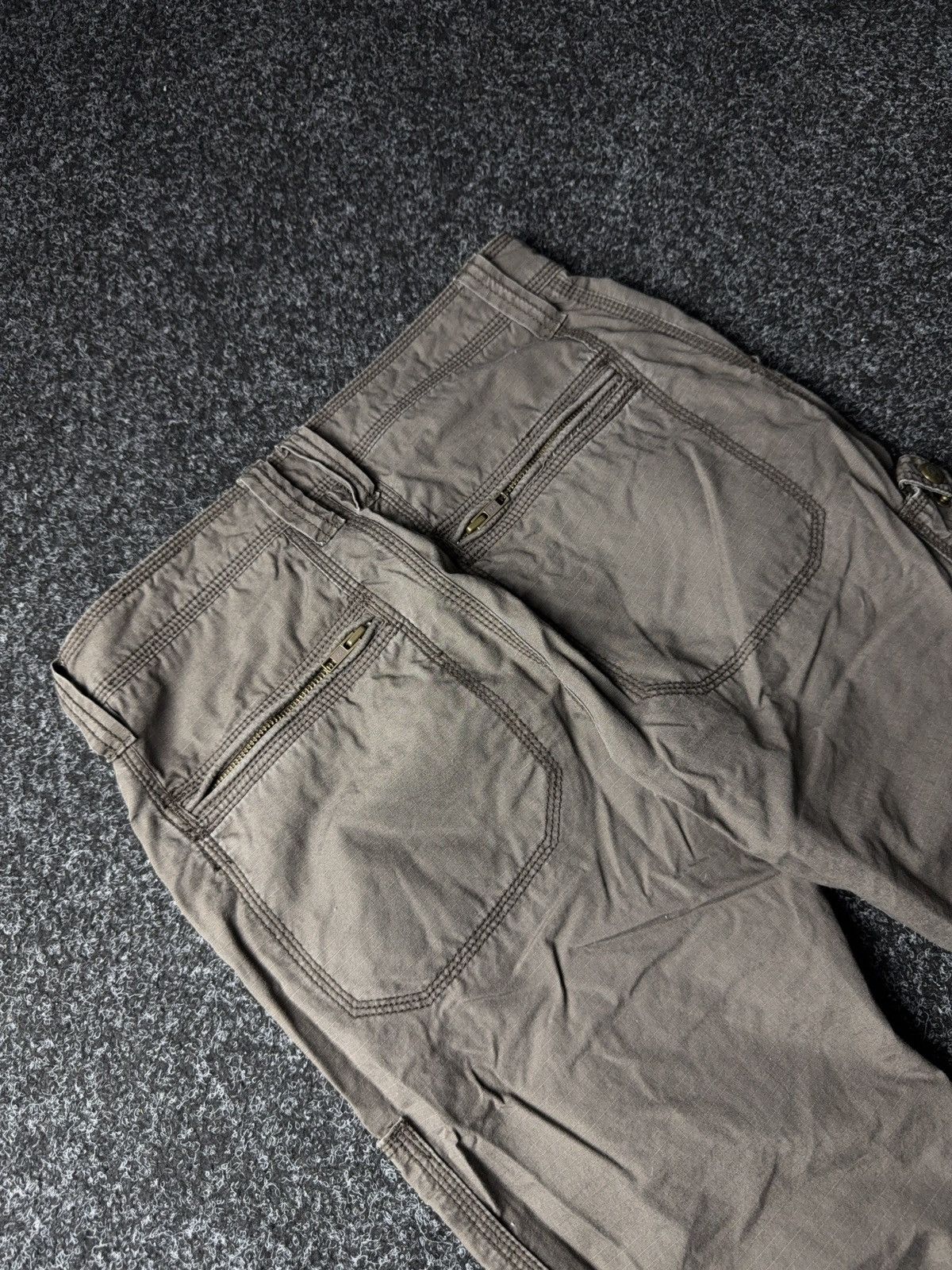 Japanese Brand Japanese 00s Y2K Women’s Aviator Cargo Pants Multi Pocket Size 28" / US 6 / IT 42 - 13 Thumbnail