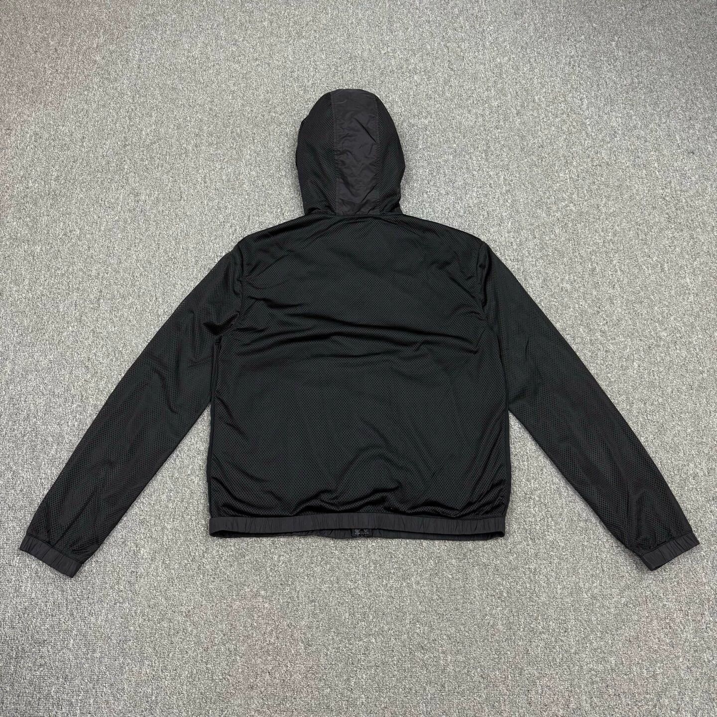 Prada Prada black logo hem shell jacket M 99 new Size US M / EU 48-50 / 2 - 2 Thumbnail