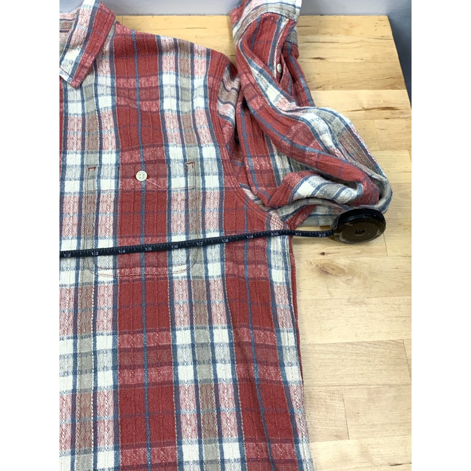 Lucky Brand Lucky Brand Button-Up Shirt M Plaid Classic Fit Casual Size US M / EU 48-50 / 2 - 5 Thumbnail