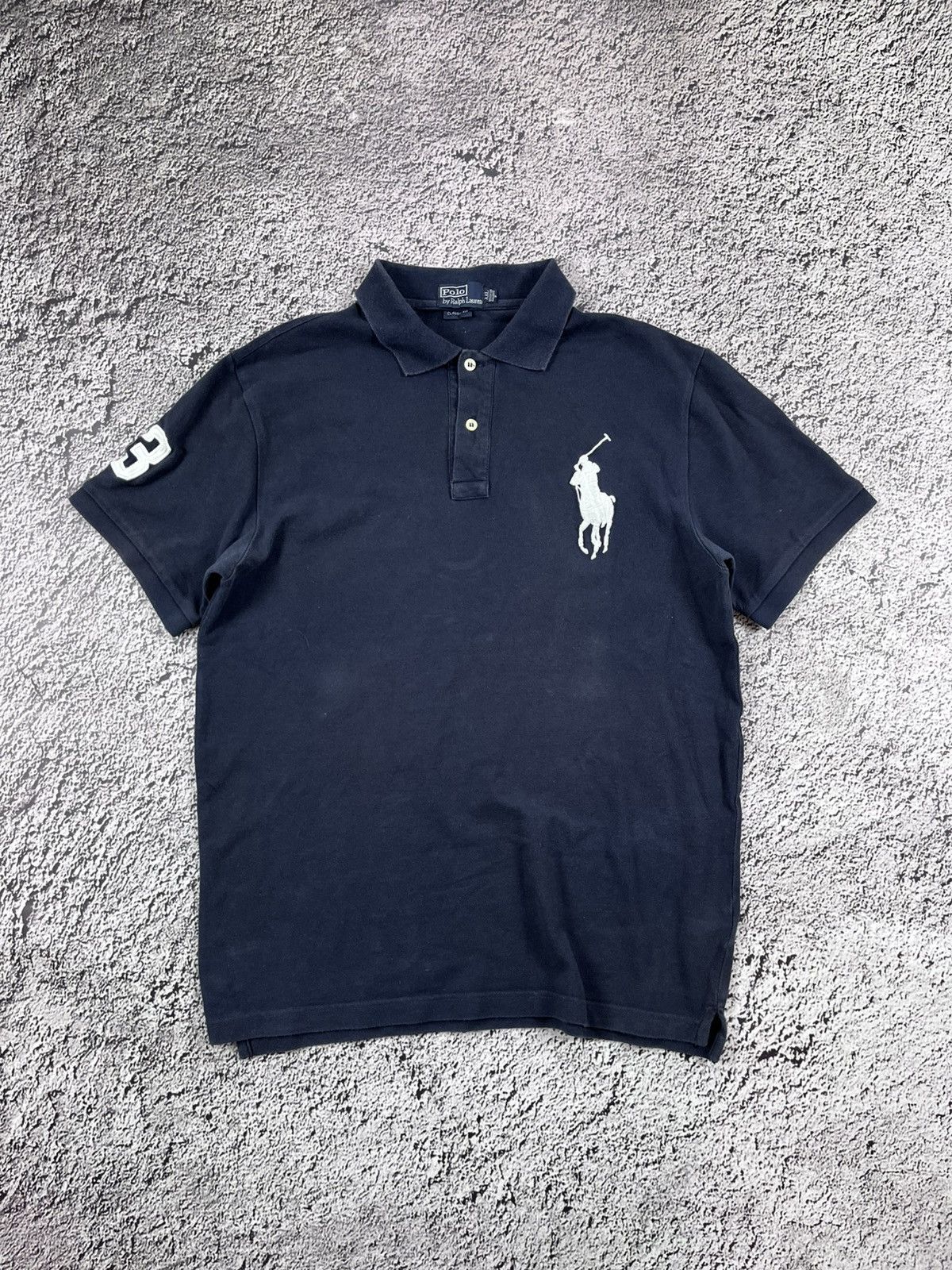 Ralph Lauren Polo Ralph Lauren 3 Faded Polo Chief Keef Style Size L Size US L / EU 52-54 / 3 - 1 Thumbnail
