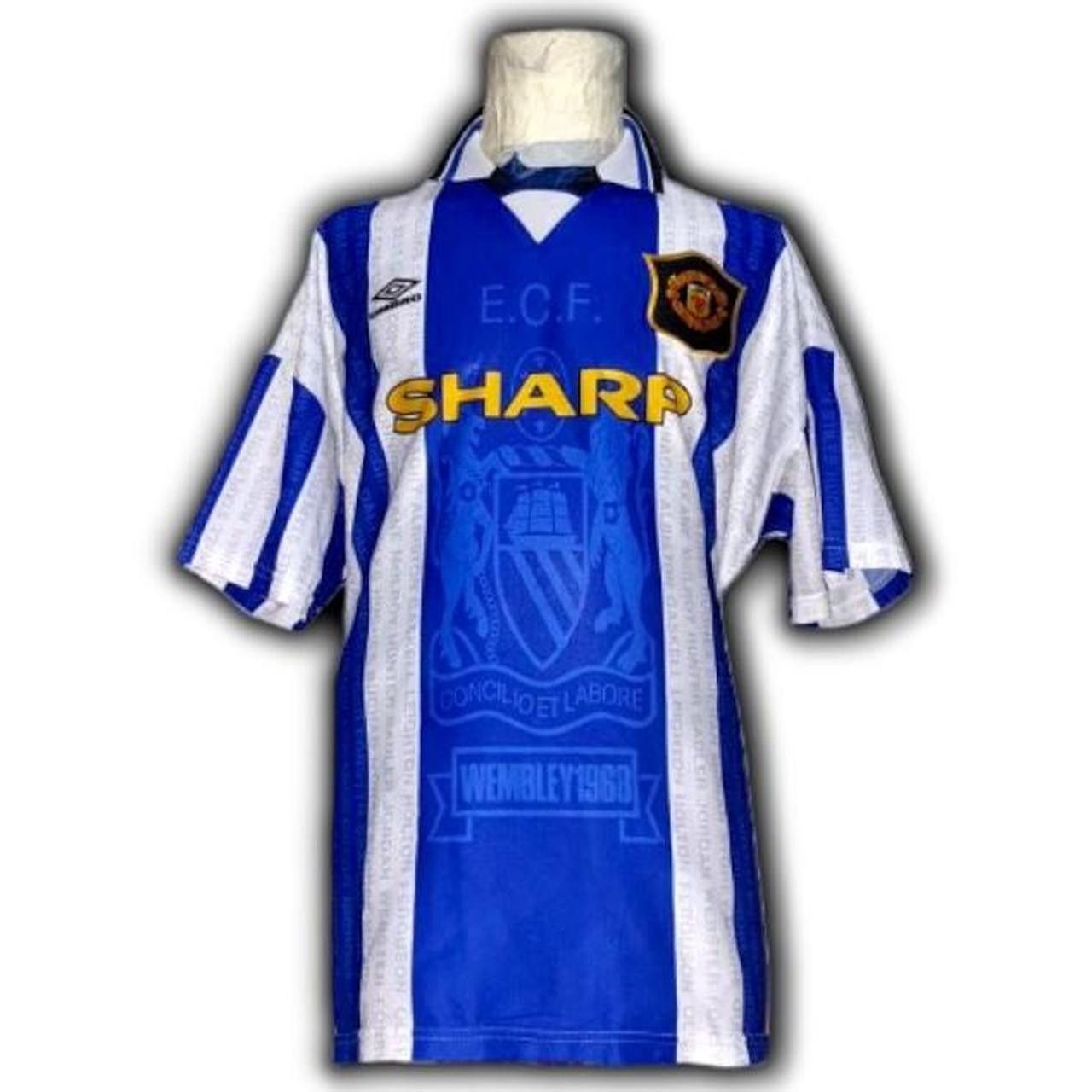 Umbro Manchester united 1994 1995 1996 Third shirt jersey Size US XL / EU 56 / 4 - 4 Thumbnail