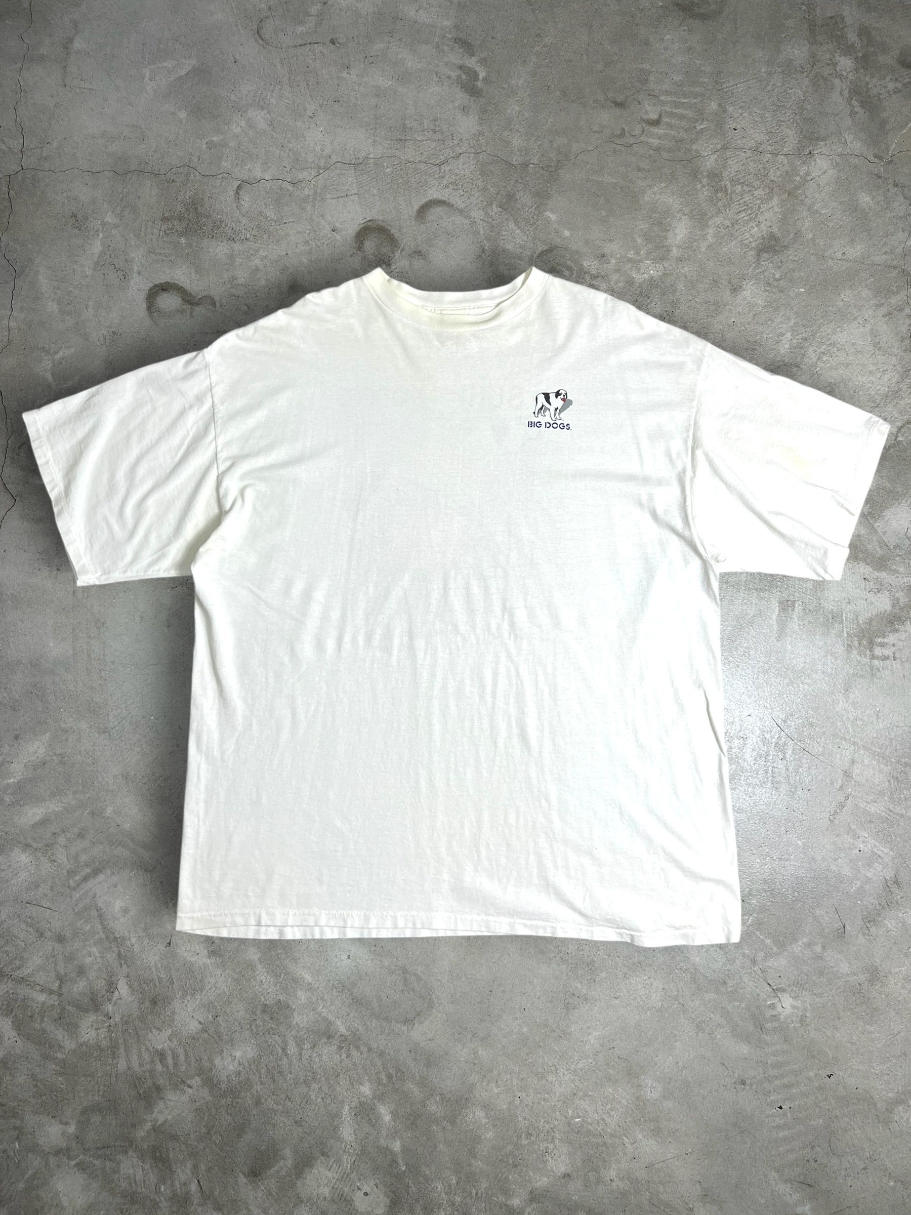 Big Dogs Vintage 90s Big Dogs Graphic Tee (3XL) GTME602 Size US XXL / EU 58 / 5 - 6 Thumbnail