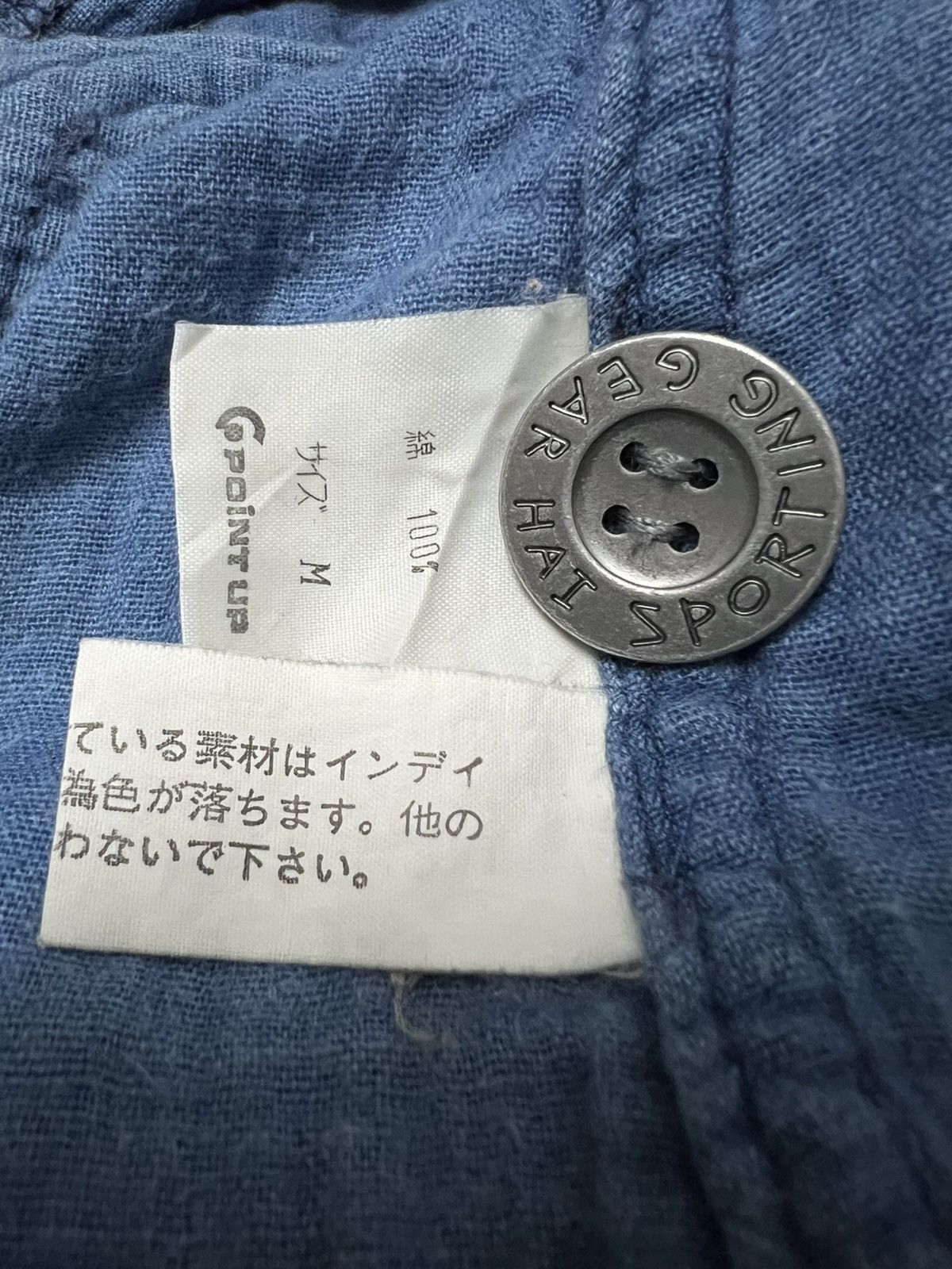 Hai Sporting Gear Issey miyake sporting gear hai indigo button up jacket Size US M / EU 48-50 / 2 - 10 Thumbnail
