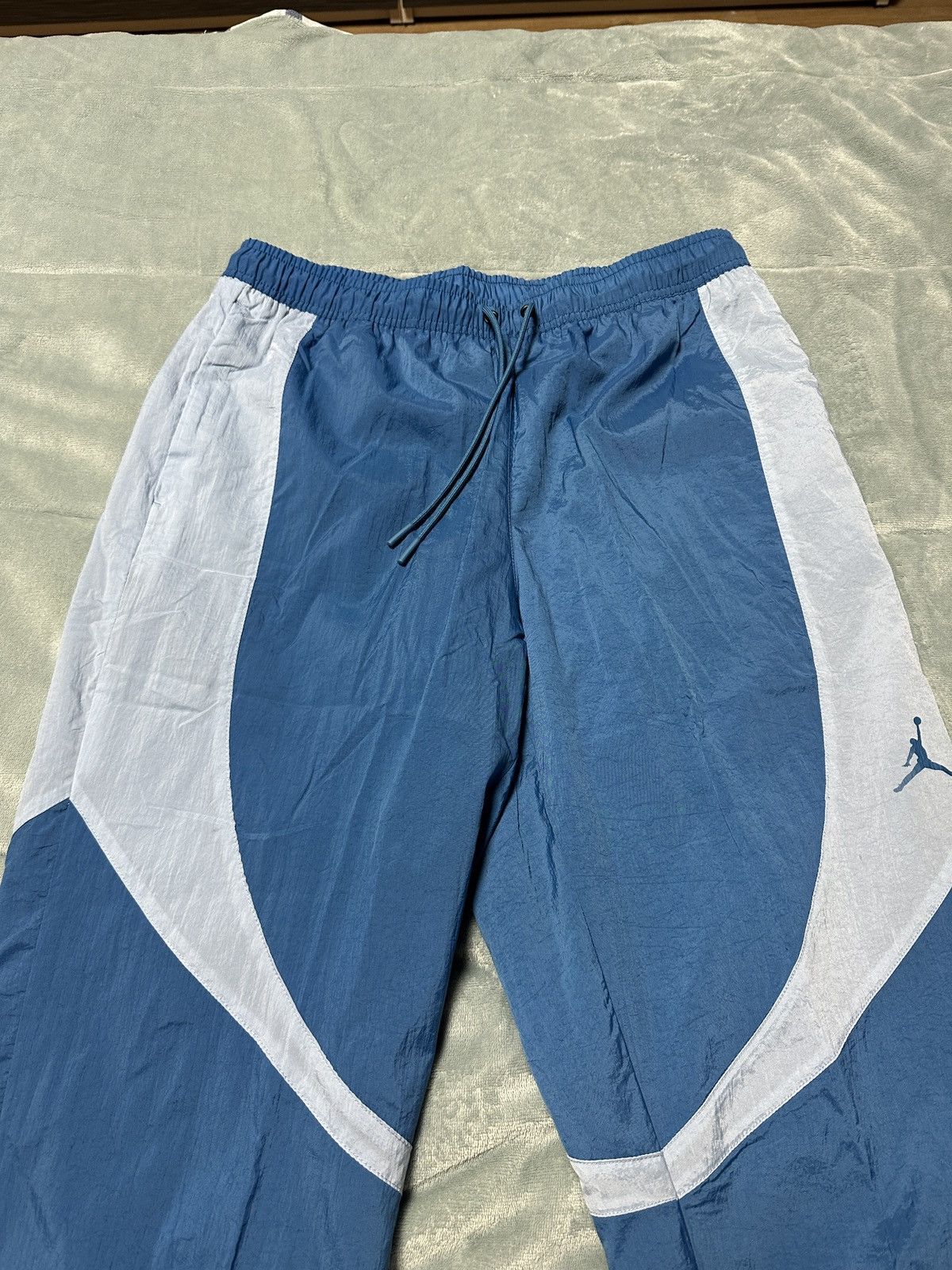 Jordan Brand × Nike New Jordan Sport Jam Nylon Warm Up Mens XL Joggers Blue Size US 35 - 2 Thumbnail