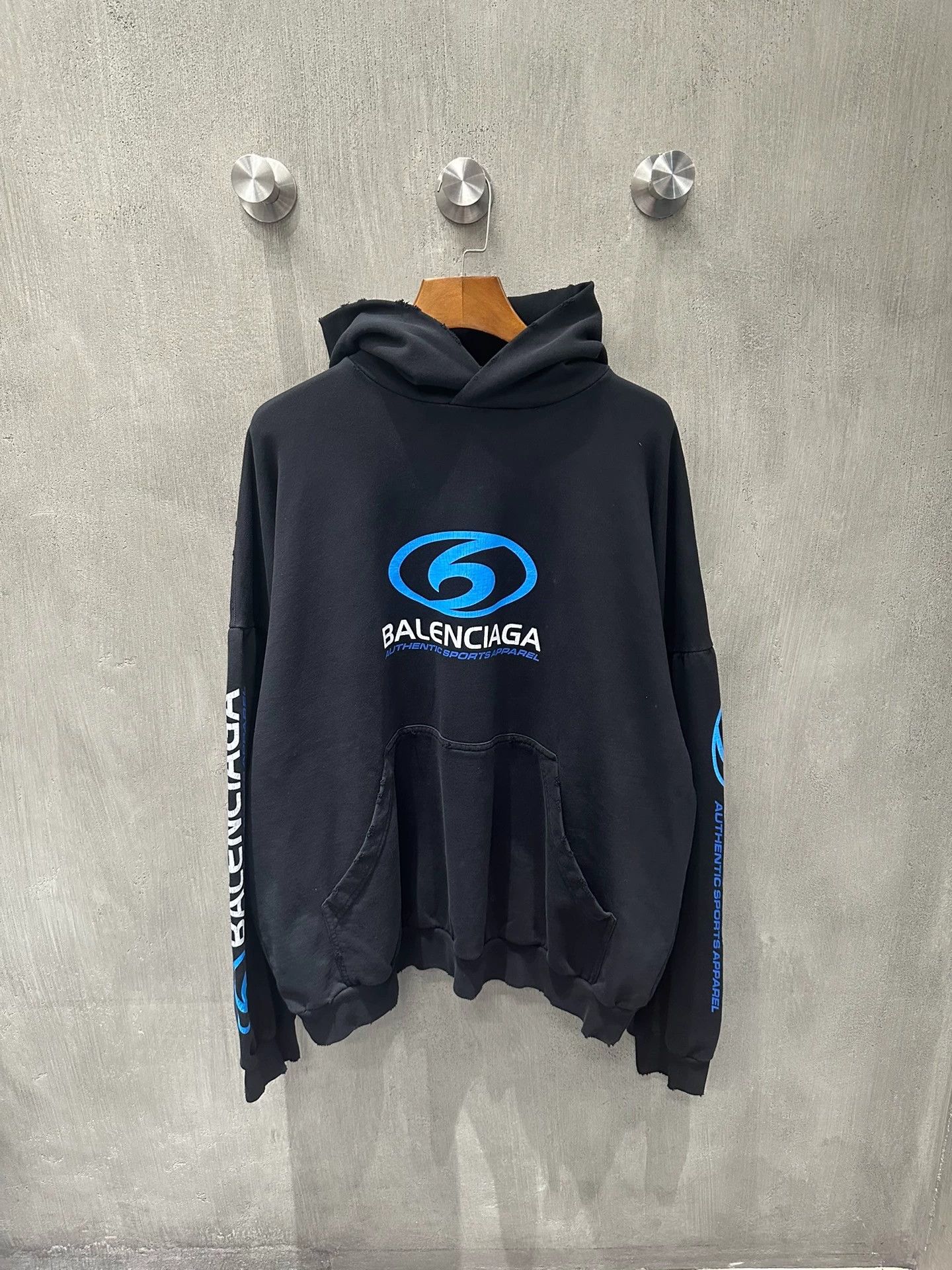 Balenciaga Surf Logo Hoodie - dmc