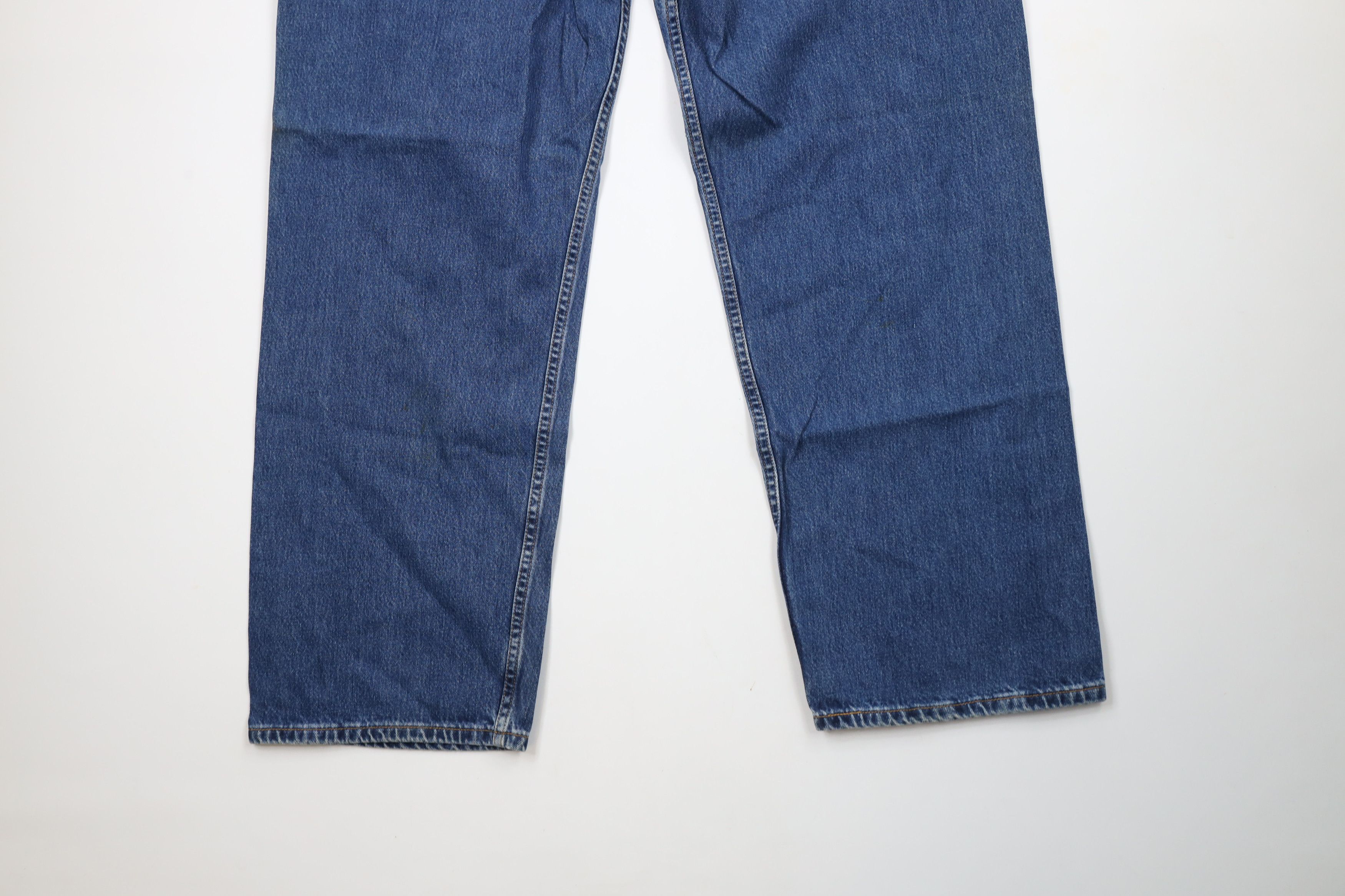 Levi's × Vintage Vintage Y2K 2002 Levis 569 Straight Wide Leg Denim Jeans Size US 40 / EU 56 - 14 Thumbnail