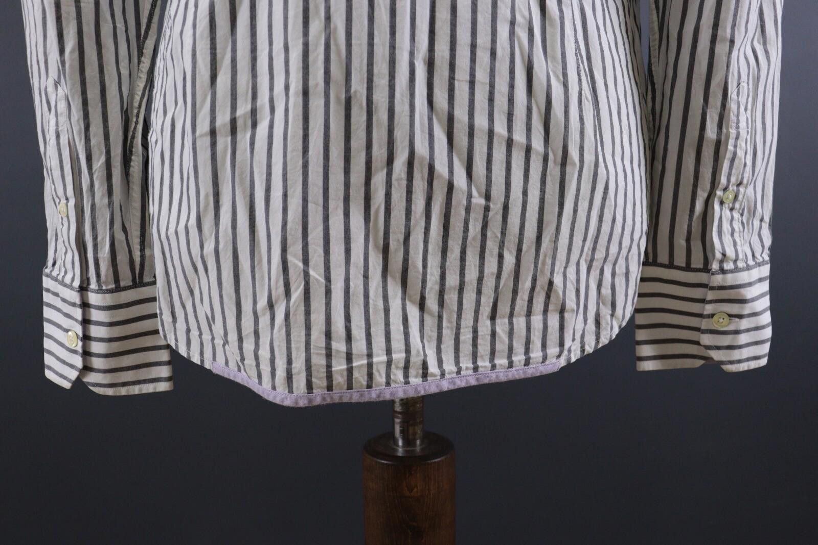 La Martina La Martina Argentina White Stripe Shirt Size L Size US L / EU 52-54 / 3 - 10 Thumbnail