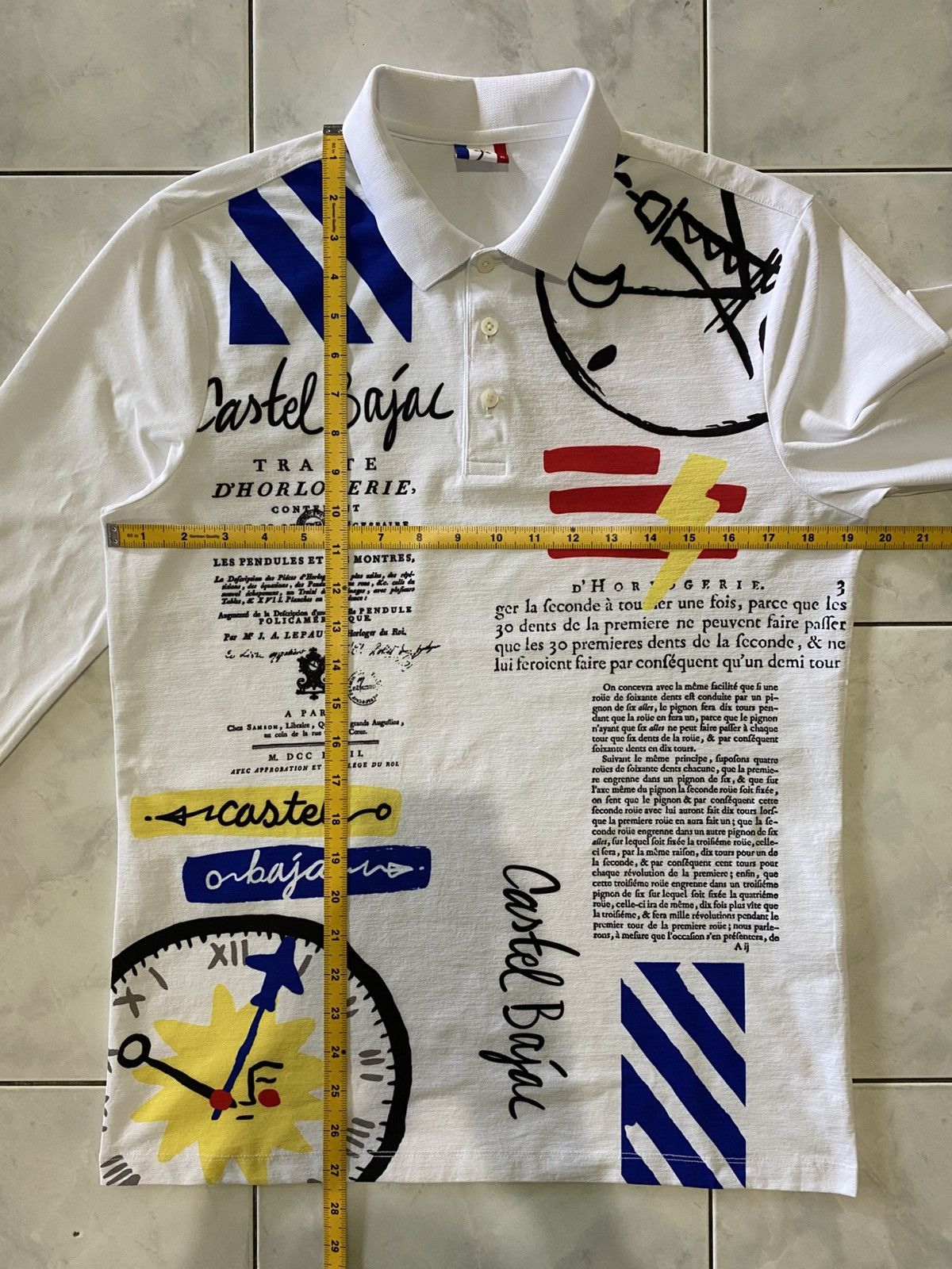 Jean Charles De Castelbajac Jean Charles De Castelbajac Polo Art Rare Designer Piece Size US M / EU 48-50 / 2 - 16 Thumbnail