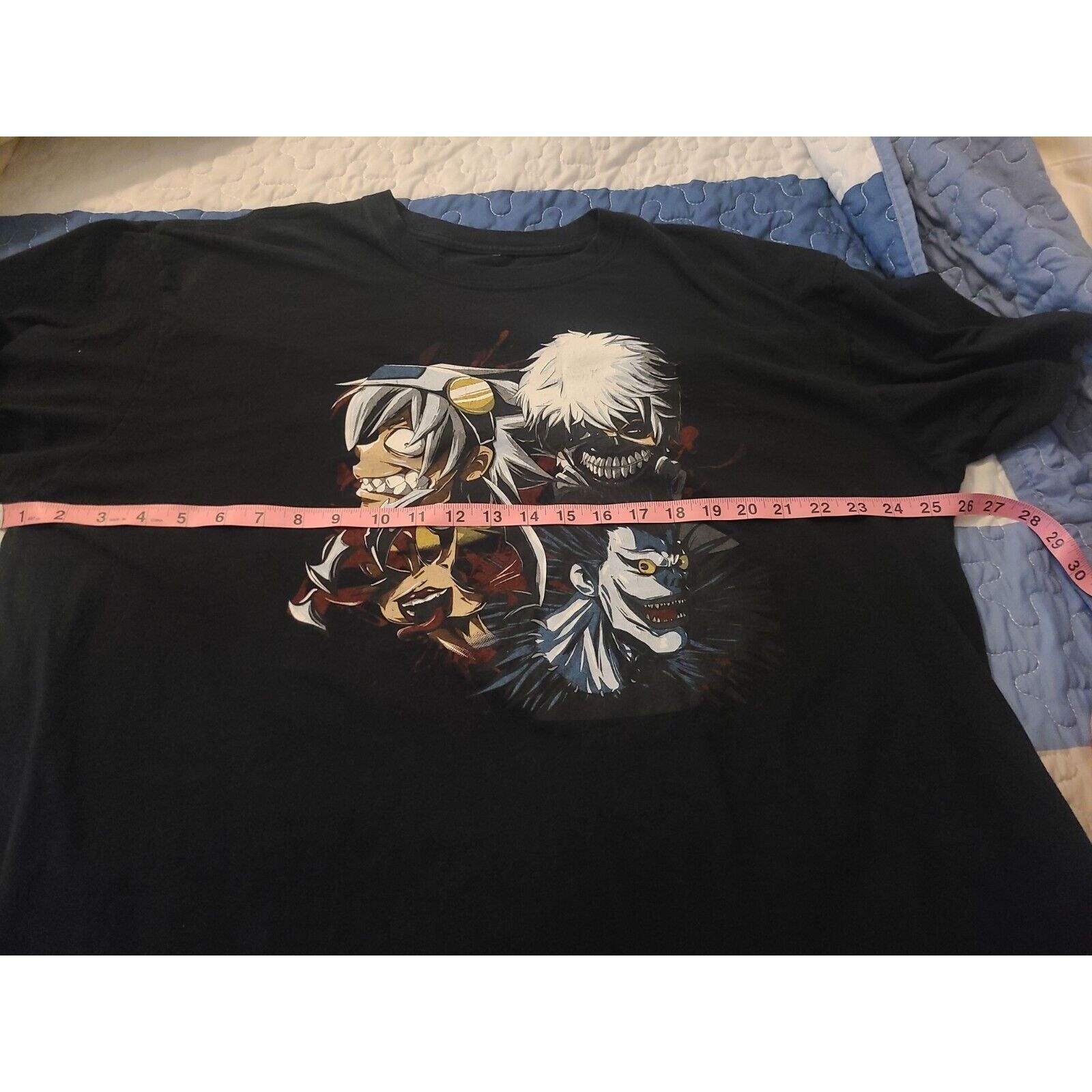 Other Death Note Anime Manga Cartoon Tee T Shirt Size XL Size US XL / EU 56 / 4 - 6 Thumbnail