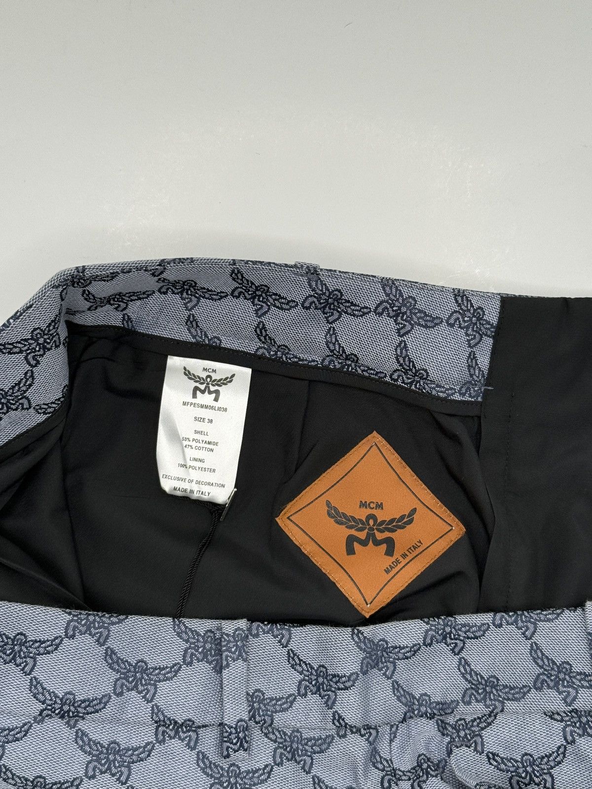 MCM Mcm Flared Pants Lauretos Denim Jacquard XS (38) Size 26" / US 2 / IT 38 - 7 Thumbnail