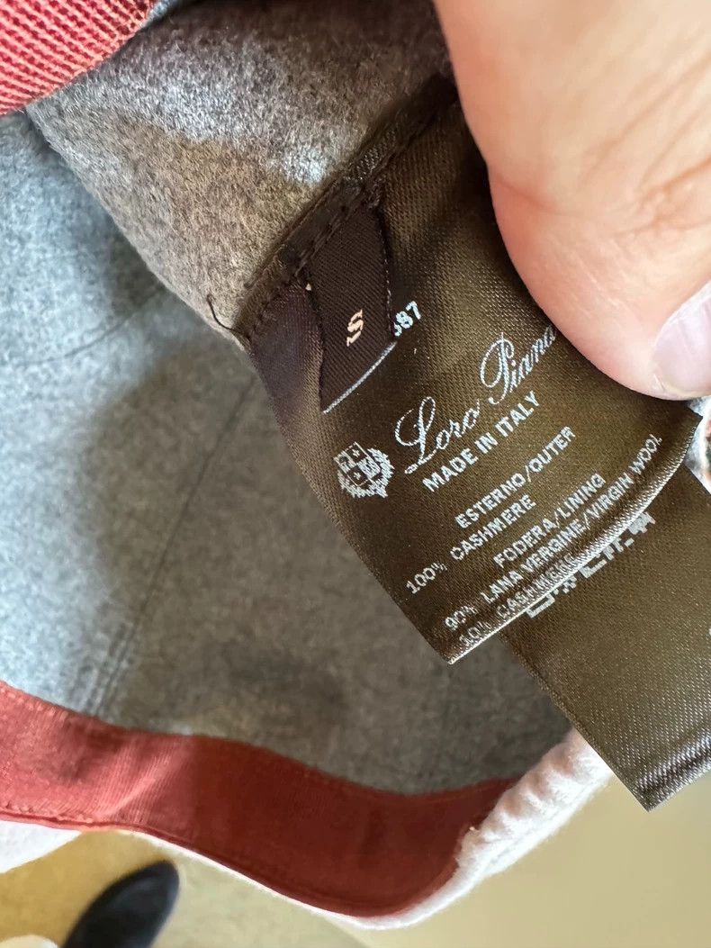 Loro Piana LORO PIANA size S Men's leisure cashmere duck tongue hat 10 Size ONE SIZE - 7 Thumbnail