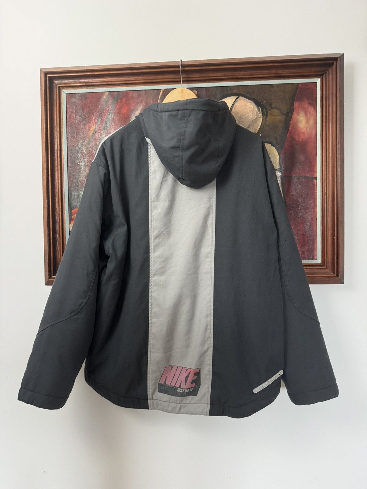 Nike Vintage Y2k Nike Center Swoosh Anorak Jacket Rare Swoosh Size US M / EU 48-50 / 2 - 3 Thumbnail