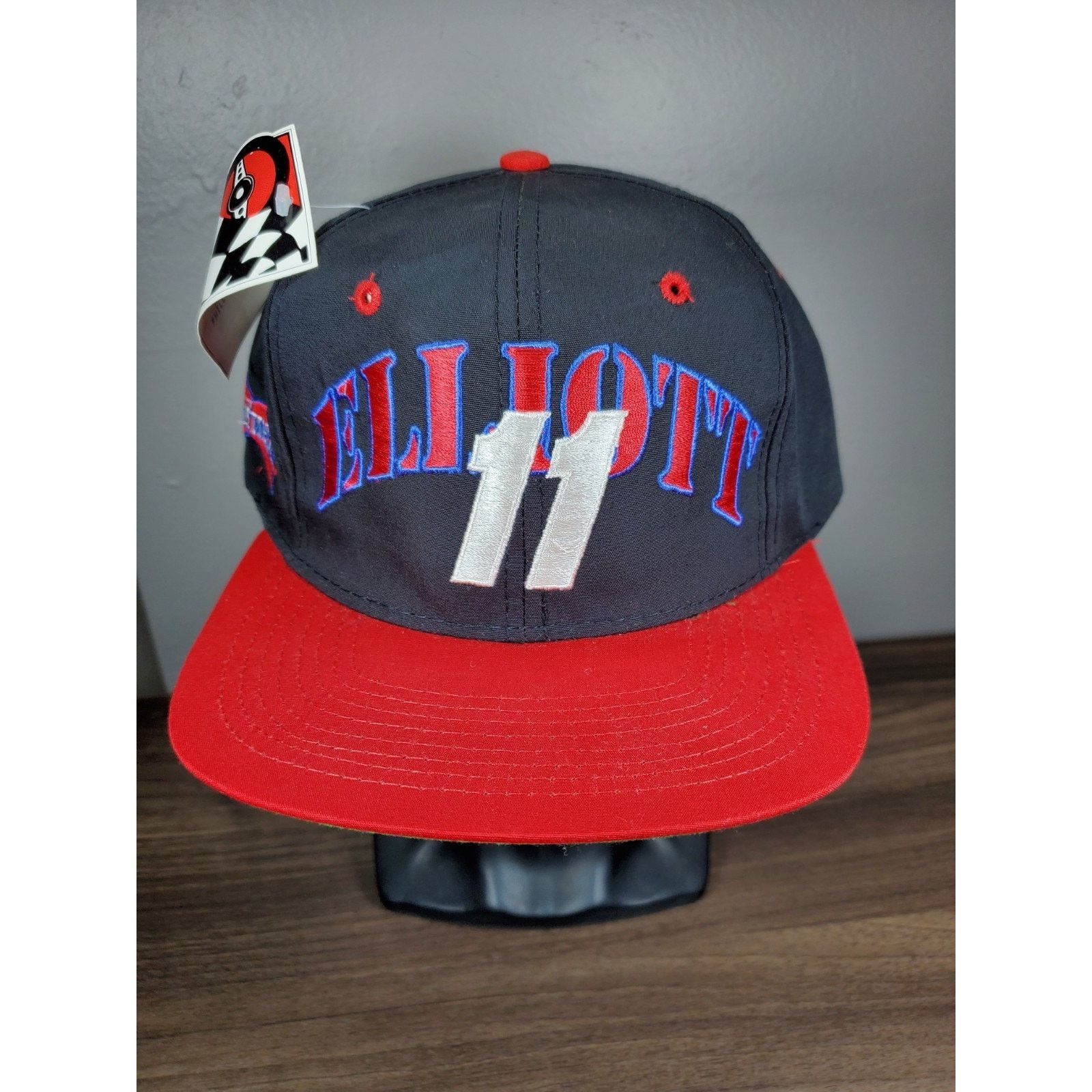 Logo 7 × NASCAR × Vintage Bill Elliott #11 Logo 7 Drivers Club Budweiser Racing Hat Size ONE SIZE - 3 Thumbnail