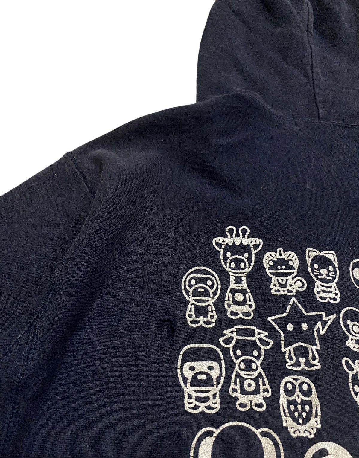 Bape Vintage Japanese Brand Bathing Ape Fullzipper Jacket 2000s Size US L / EU 52-54 / 3 - 5 Thumbnail