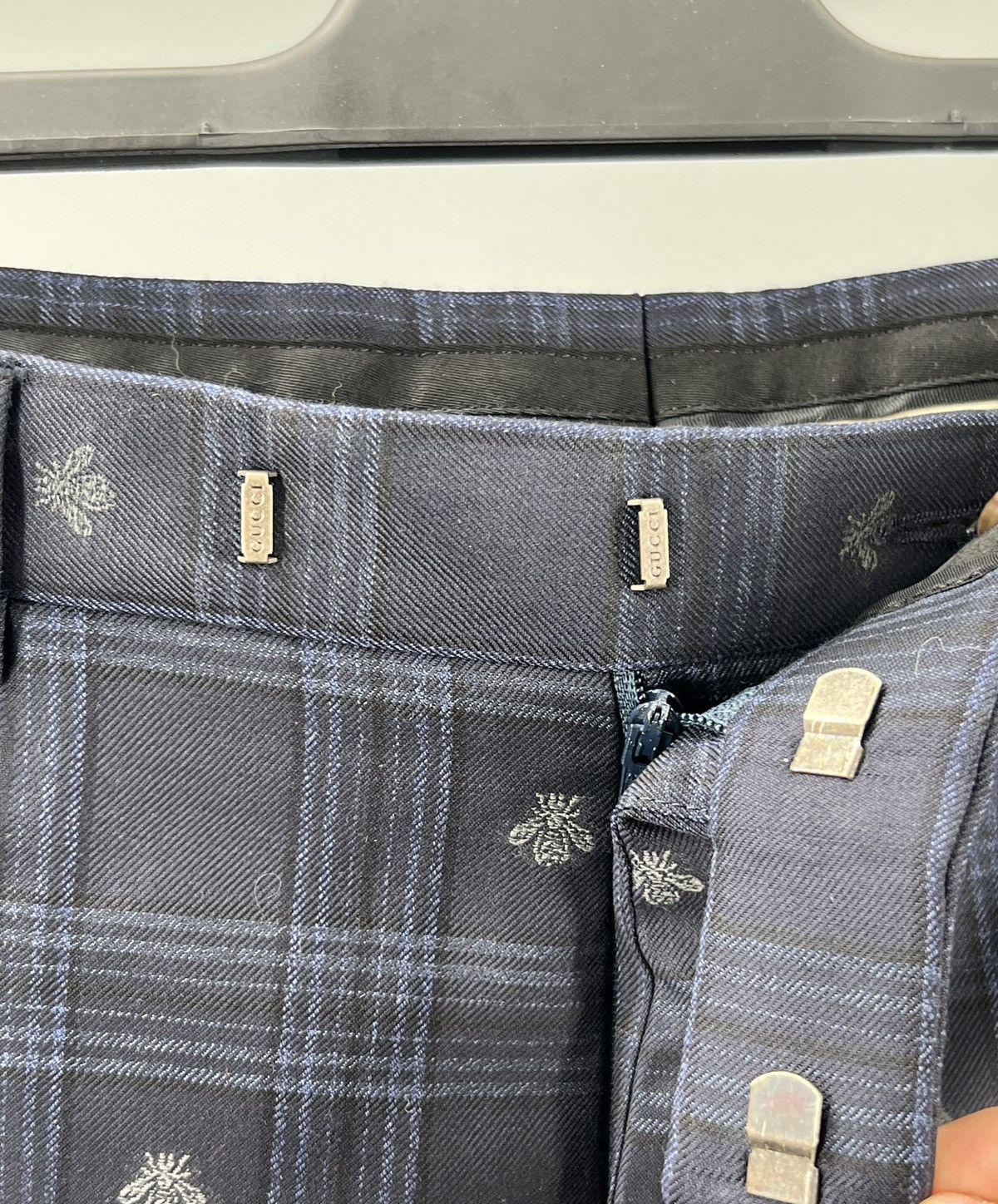 Gucci little bees fitted wool suits size 46 Size 46R - 9 Thumbnail