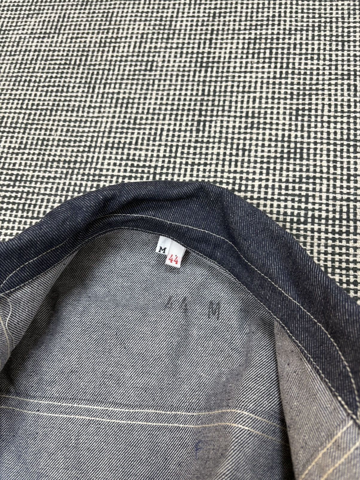 Le Laboureur rare 70s Adolphe Lafont French work zip denim jacket chore Size US M / EU 48-50 / 2 - 5 Thumbnail