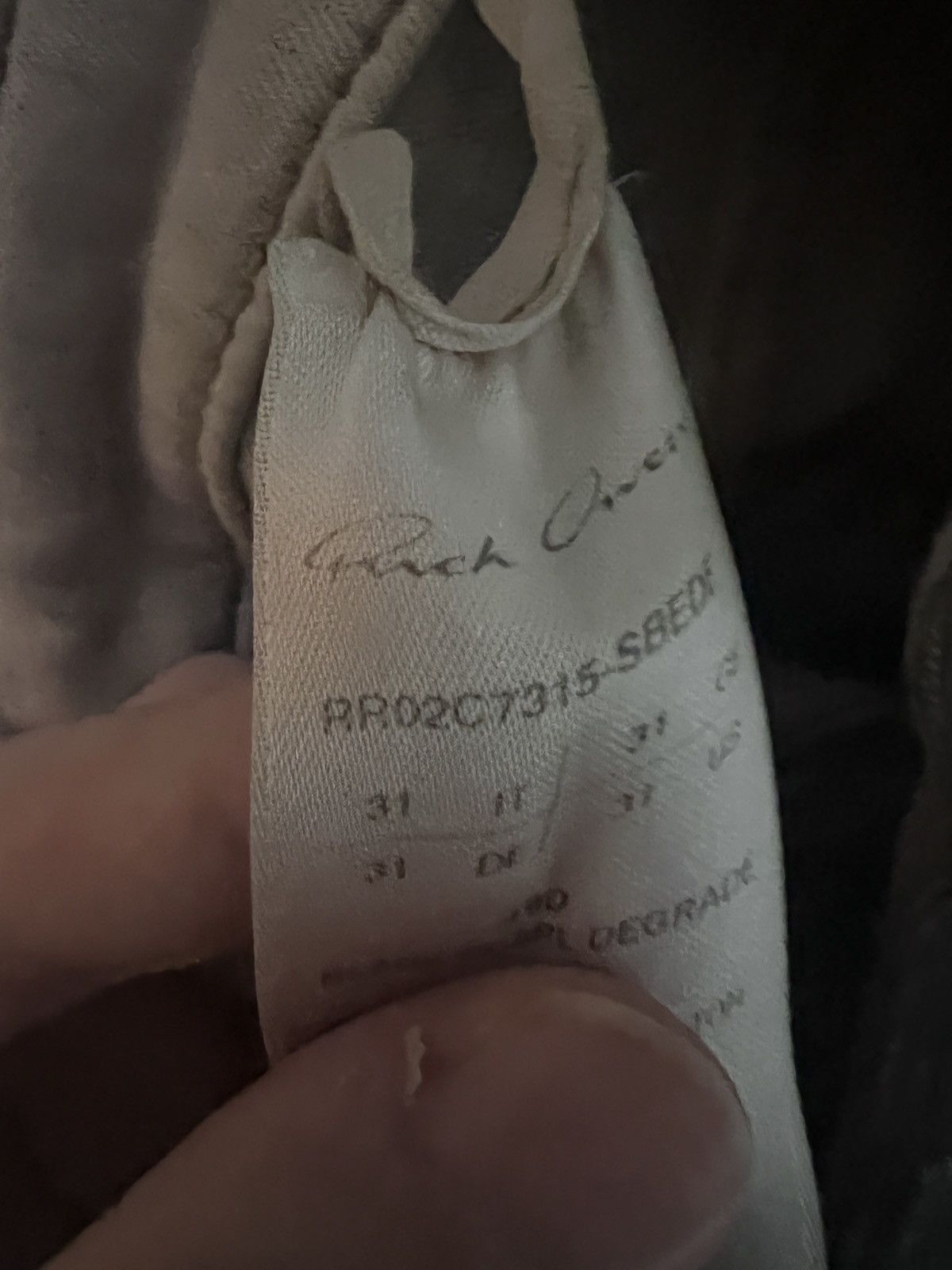 Rick Owens RIck Owens Bias Bootcut Size US 31 - 8 Thumbnail