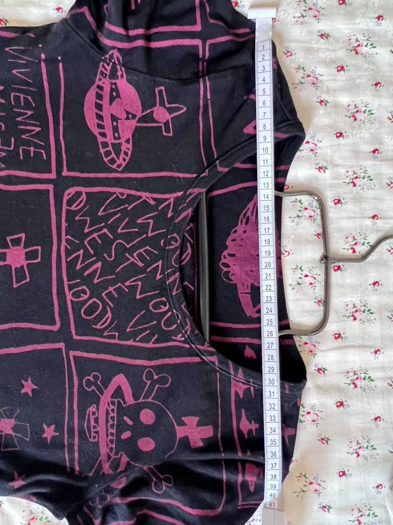 Vivienne Westwood Vivienne Westwood size3 Printed logo, black cotton T-shirt Size M / US 6-8 / IT 42-44 - 7 Thumbnail