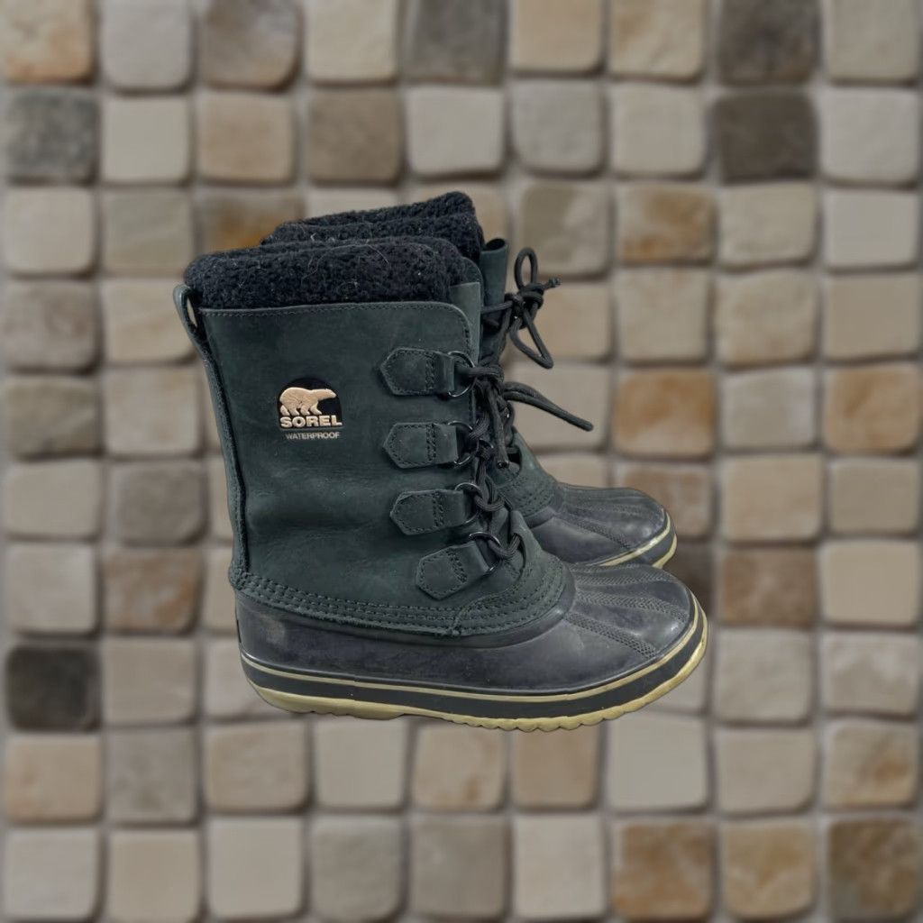 VINTAGE Sorel Women's Boots Ankle Waterproof Snow Boot Size