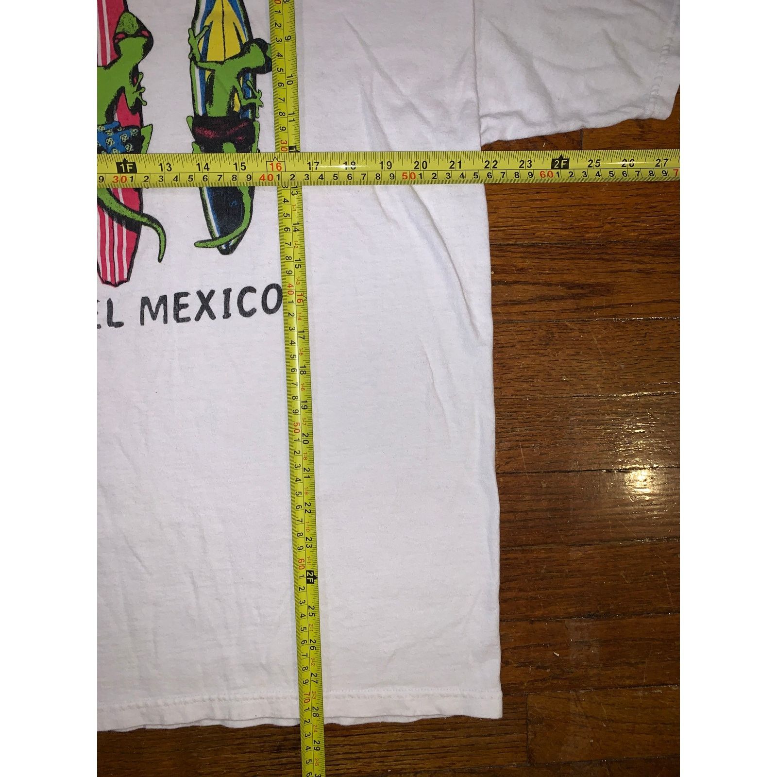 Other × Vintage Cozumel Mexico Tourist T Shirt XL White Gecko Surfboard Tee Size US XL / EU 56 / 4 - 5 Thumbnail