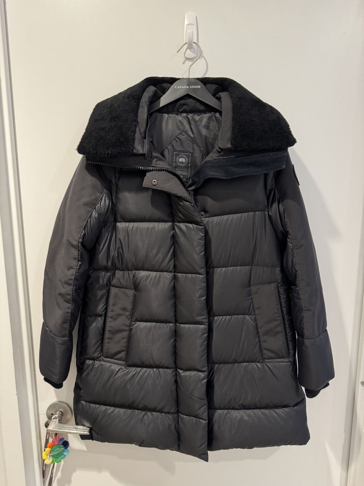 Image of Canada Goose Down Jacket in Black, Women's (Size XS)